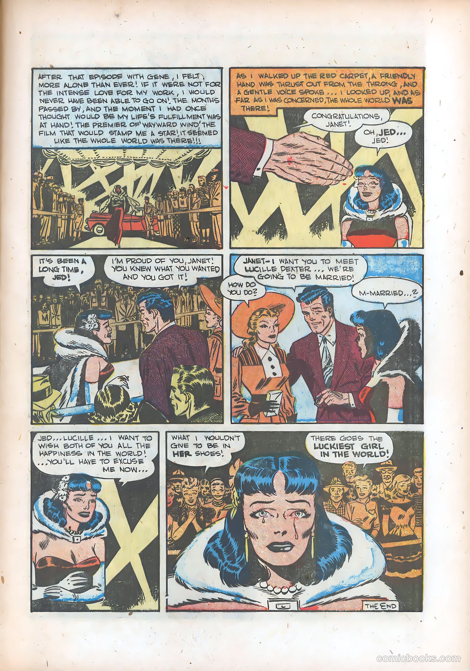 Pictorial Romances #11 (1952) — page 21 of 36