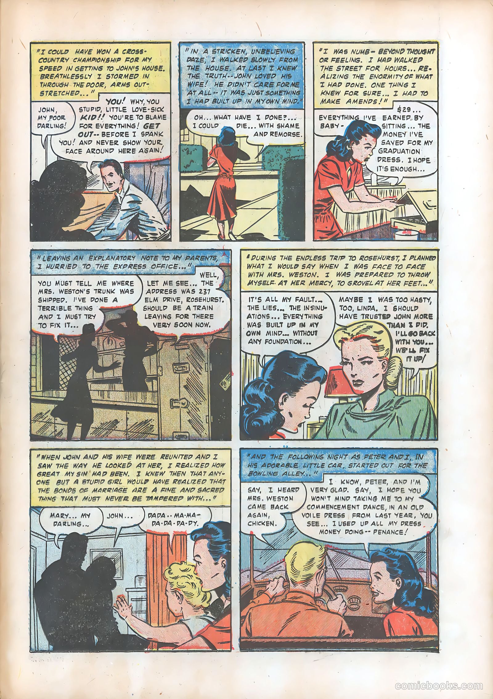 Pictorial Romances #11 (1952) — page 27 of 36