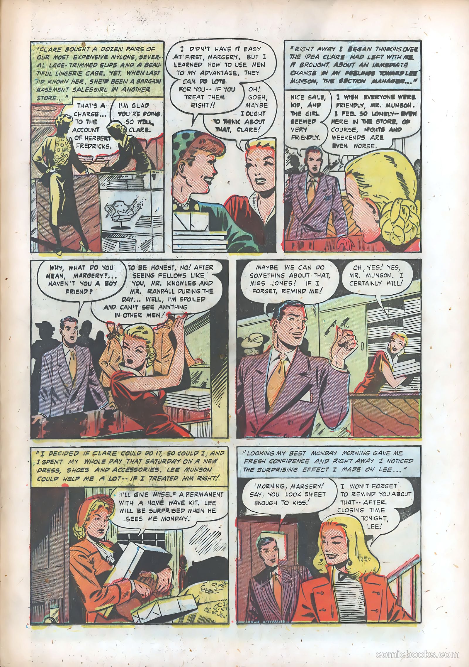 Pictorial Romances #11 (1952) — page 29 of 36