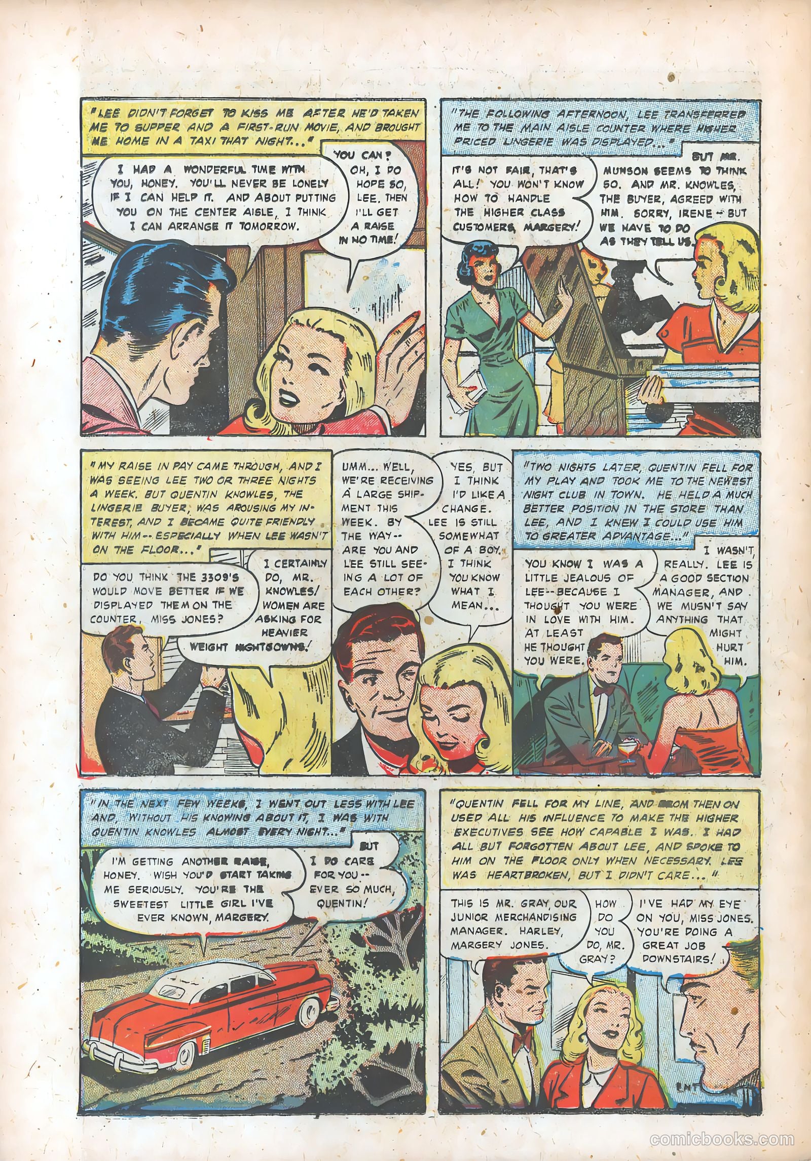 Pictorial Romances #11 (1952) — page 30 of 36