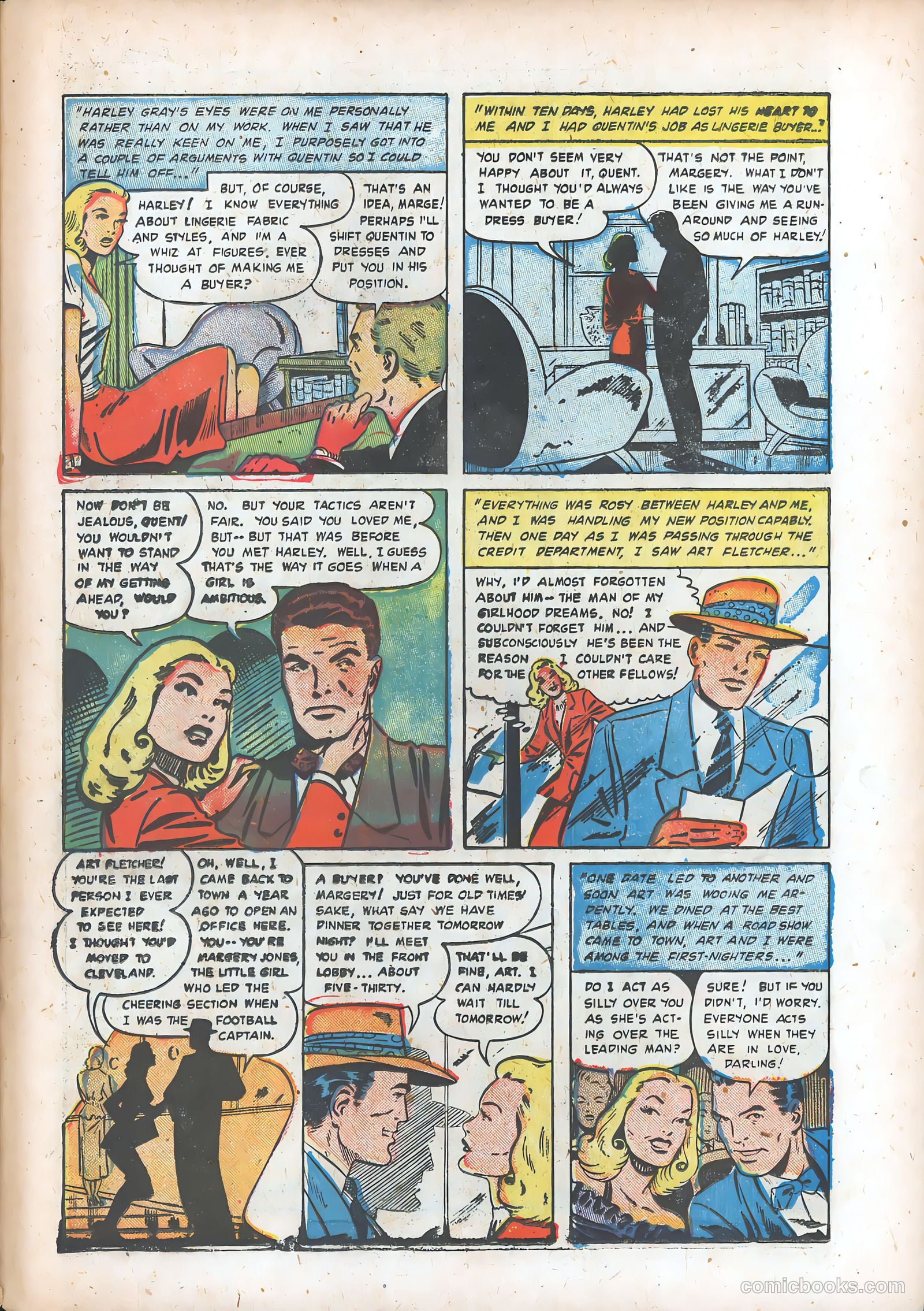Pictorial Romances #11 (1952) — page 31 of 36