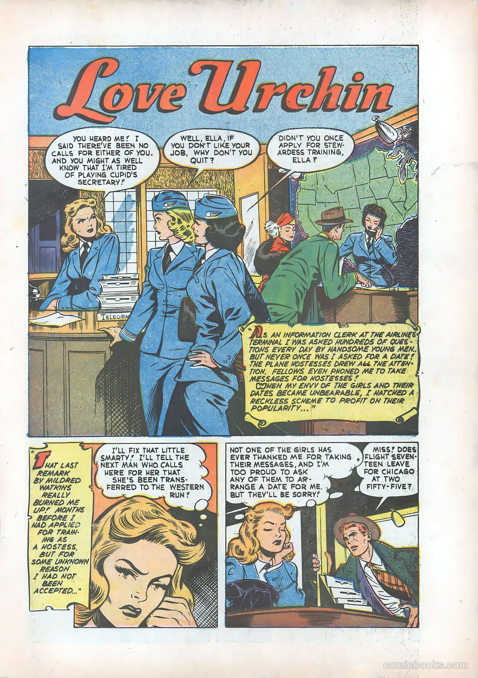 Pictorial Romances #12 (1952) — page 3 of 36