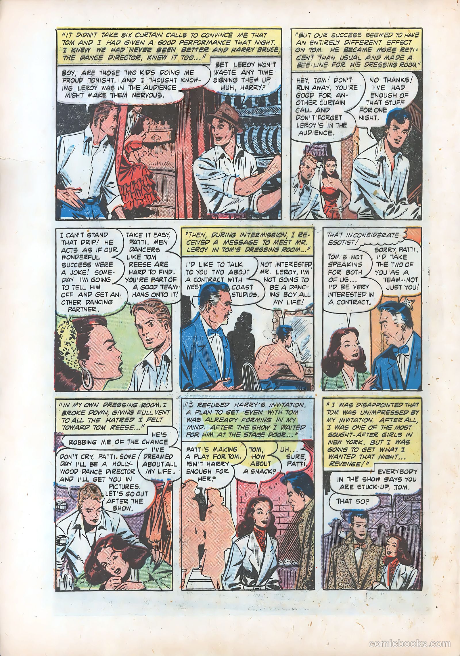Pictorial Romances #12 (1952) — page 12 of 36