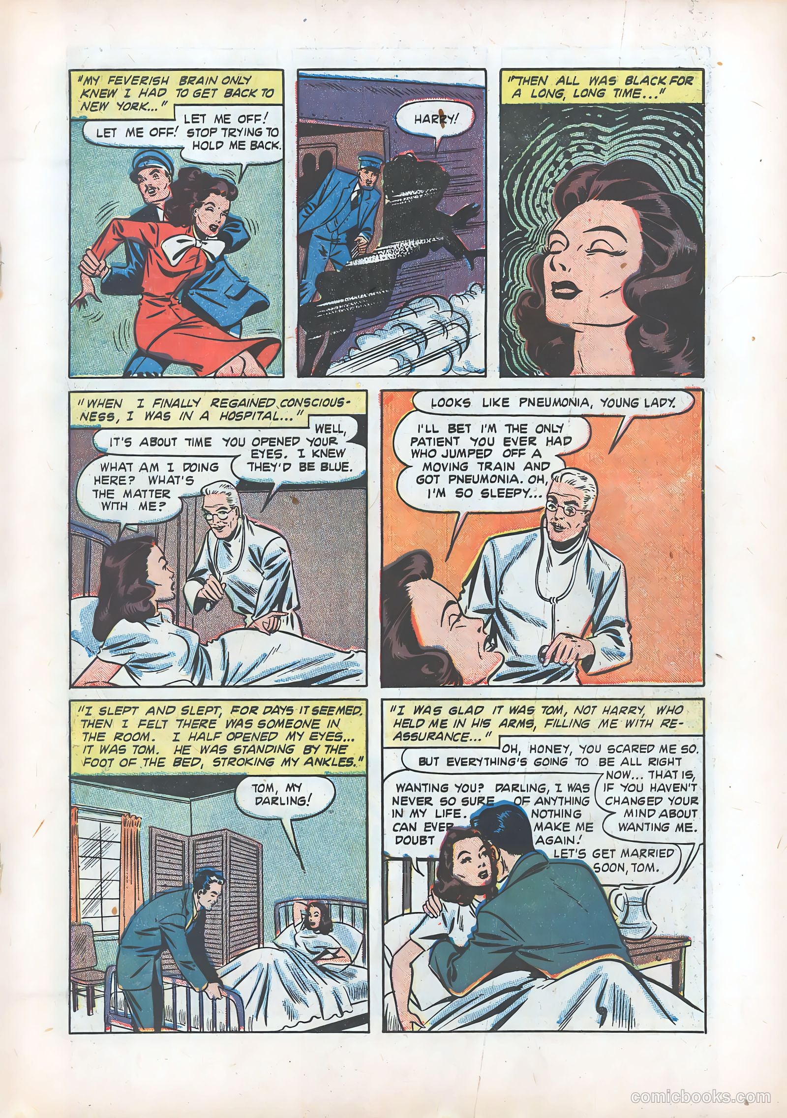 Pictorial Romances #12 (1952) — page 19 of 36