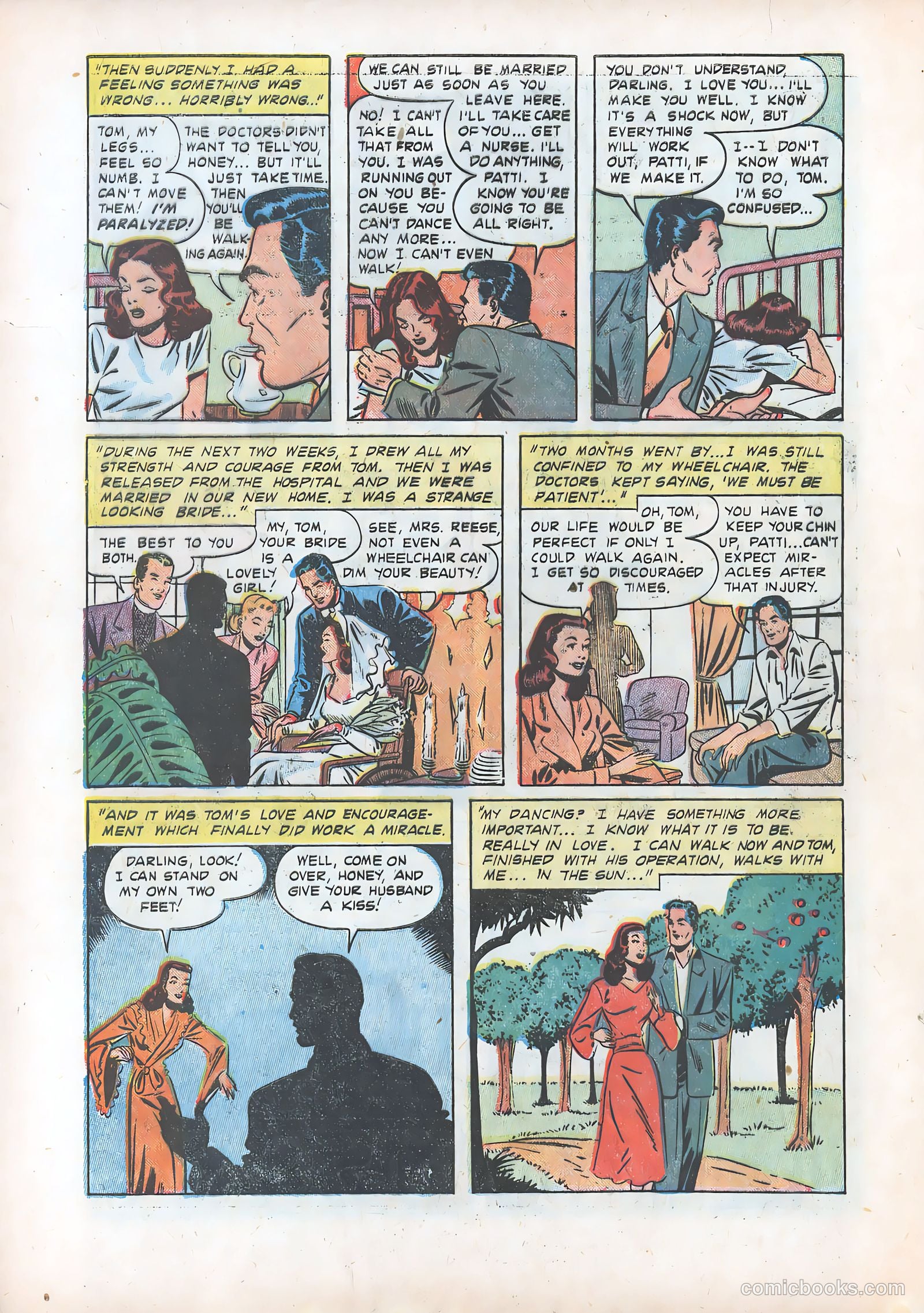 Pictorial Romances #12 (1952) — page 20 of 36