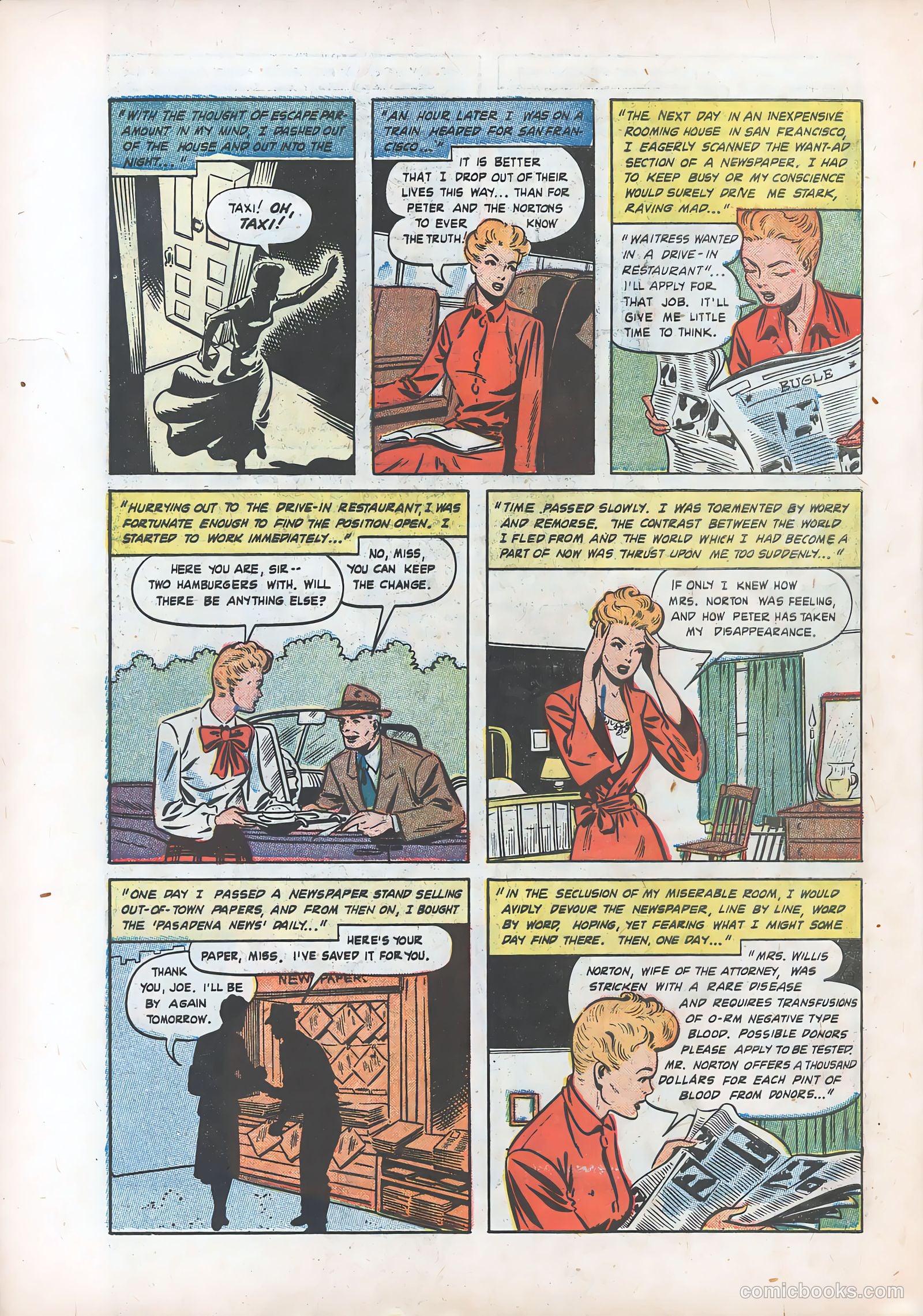 Pictorial Romances #12 (1952) — page 26 of 36