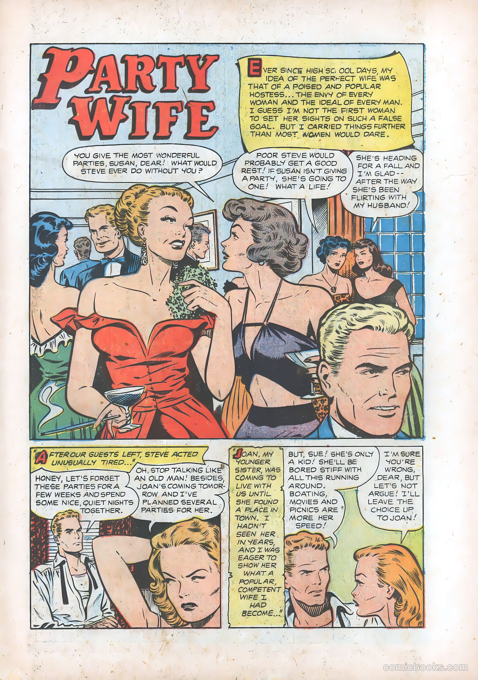 Pictorial Romances #12 (1952) — page 29 of 36