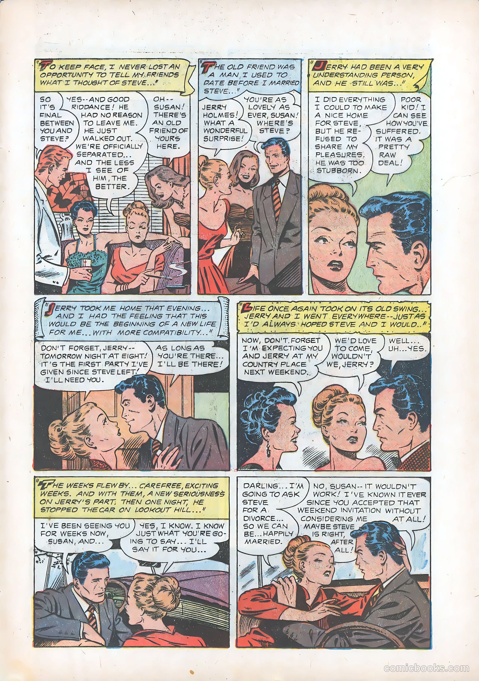 Pictorial Romances #12 (1952) — page 33 of 36