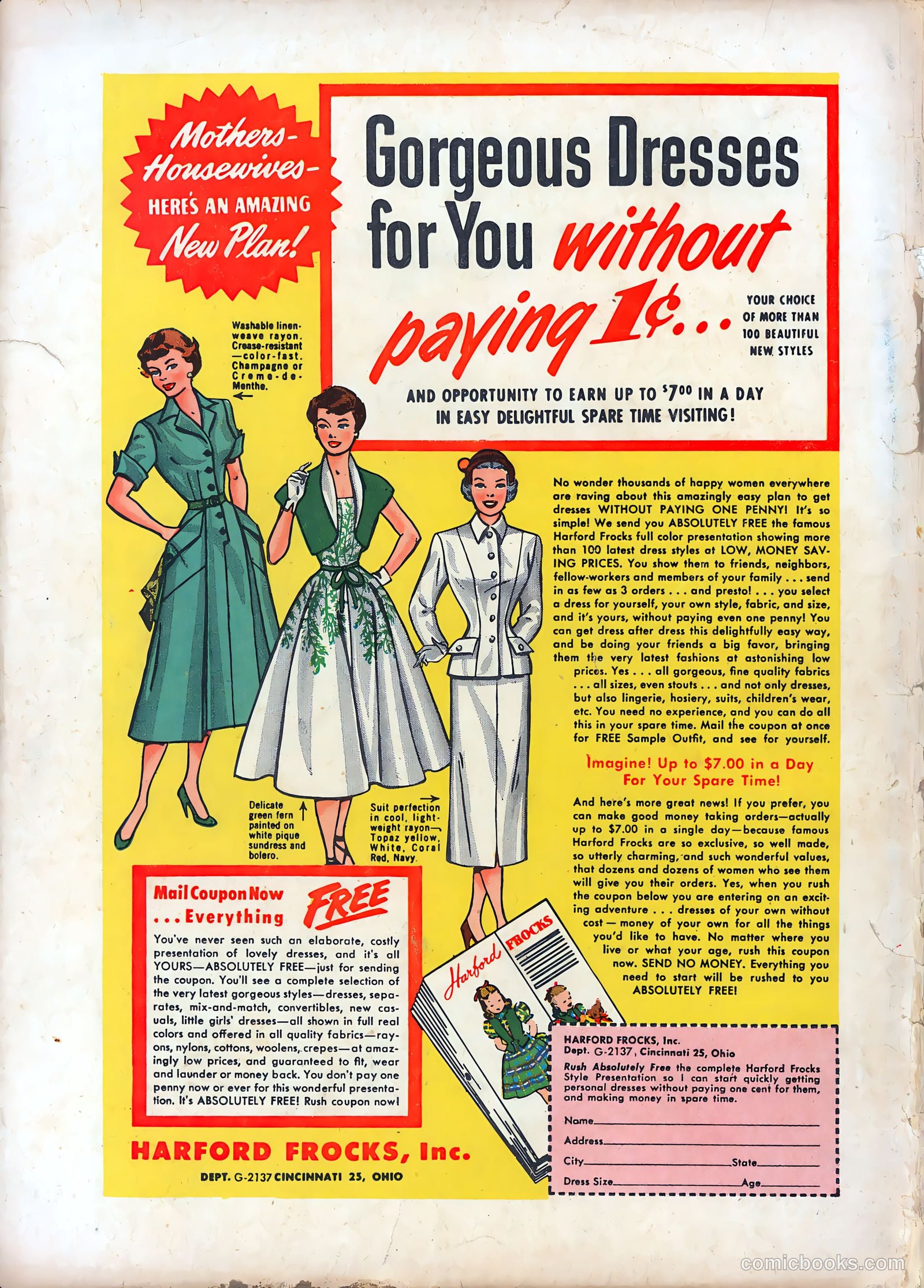 Pictorial Romances #12 (1952) — page 36 of 36