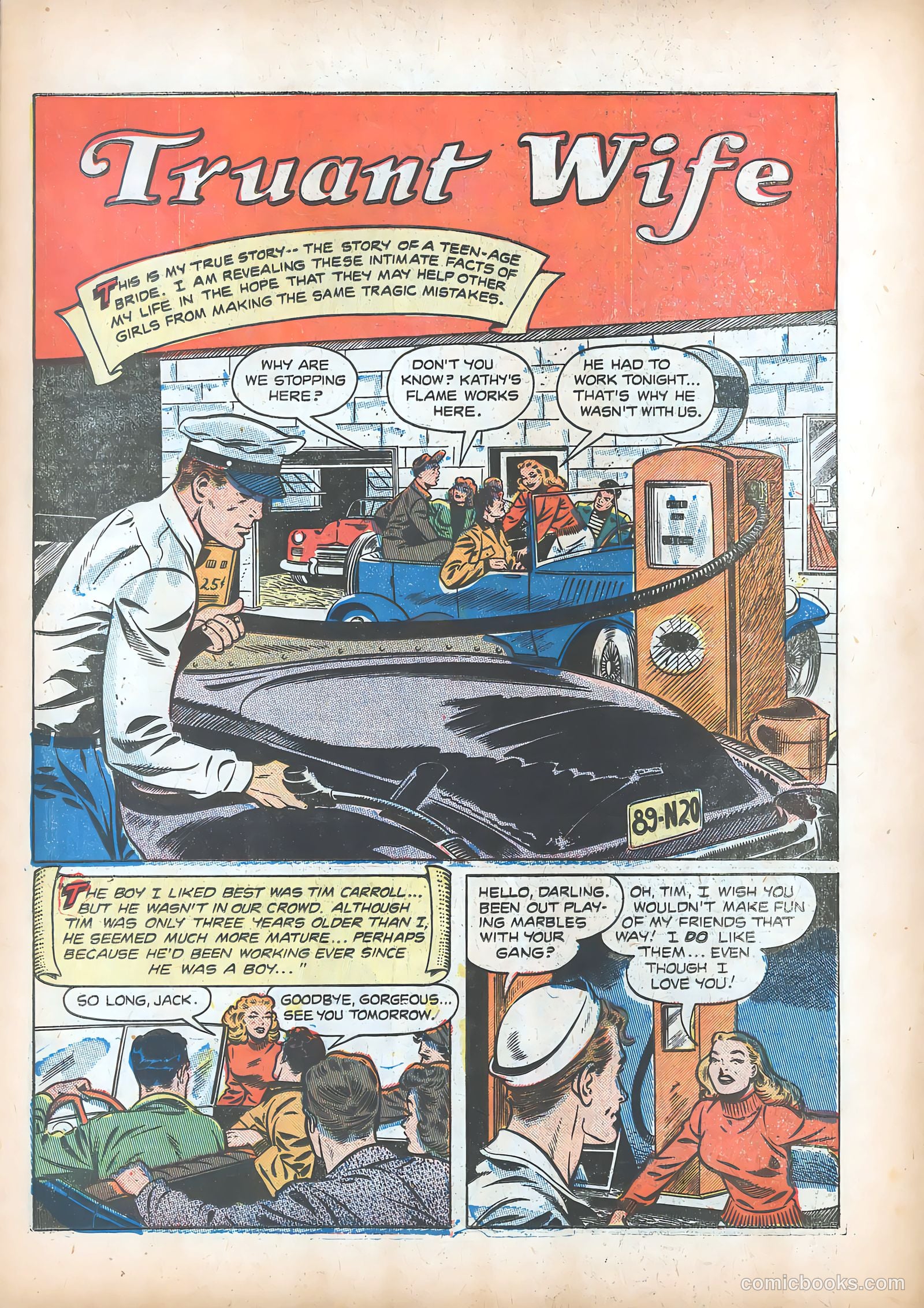 Pictorial Romances #13 (1952) — page 3 of 36