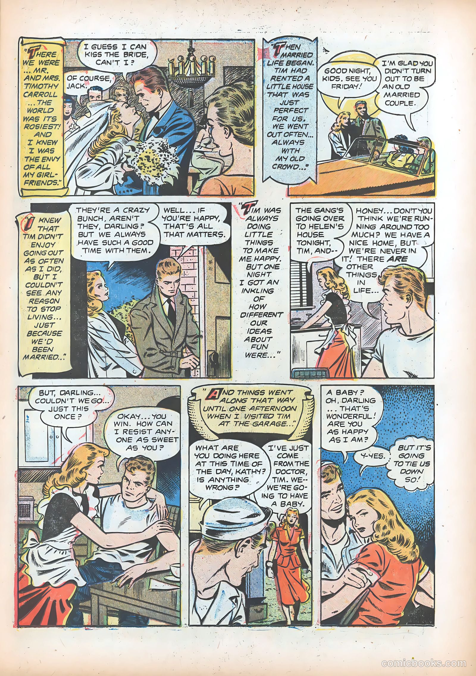 Pictorial Romances #13 (1952) — page 5 of 36