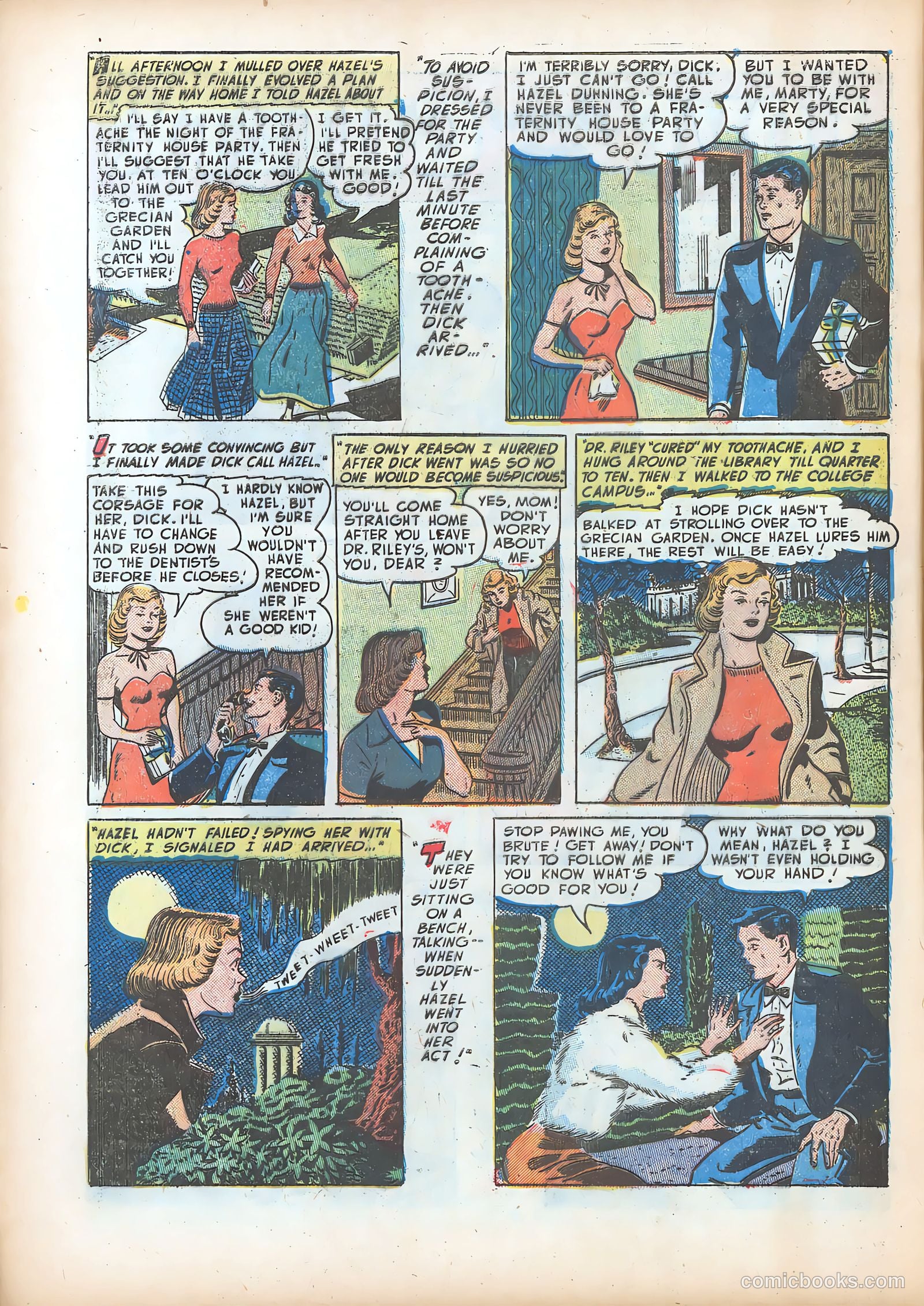 Pictorial Romances #13 (1952) — page 12 of 36