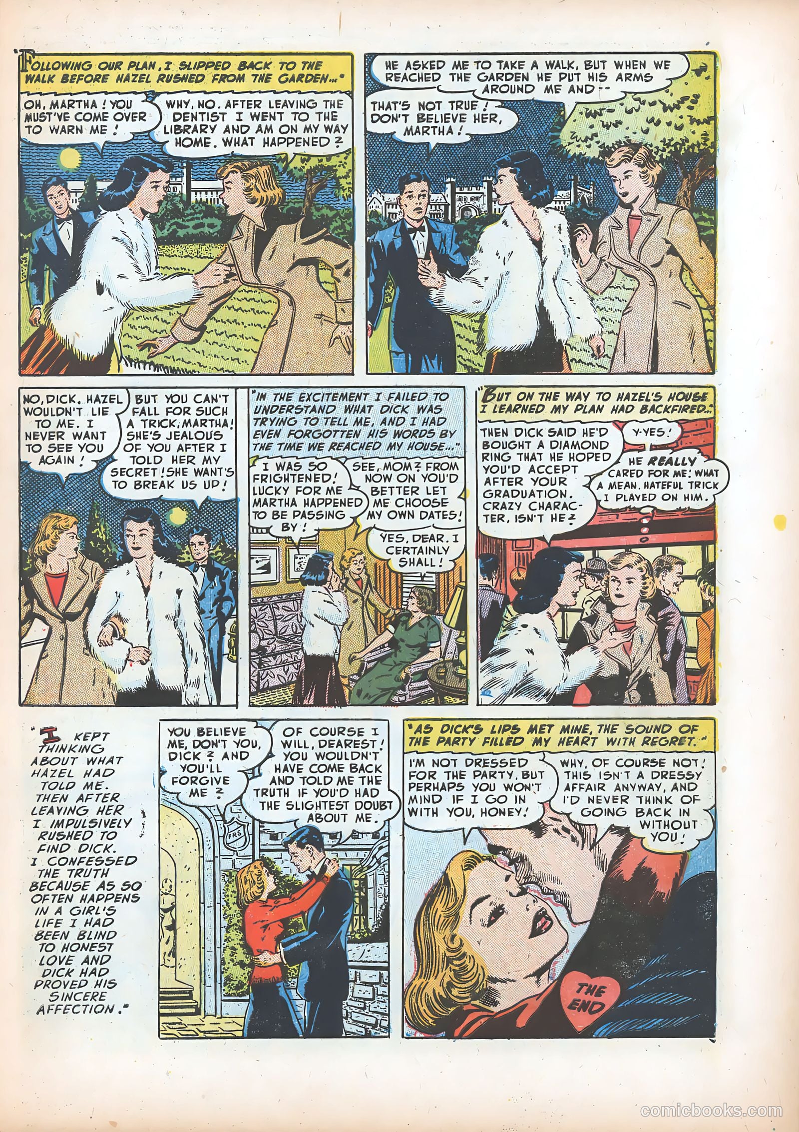 Pictorial Romances #13 (1952) — page 13 of 36
