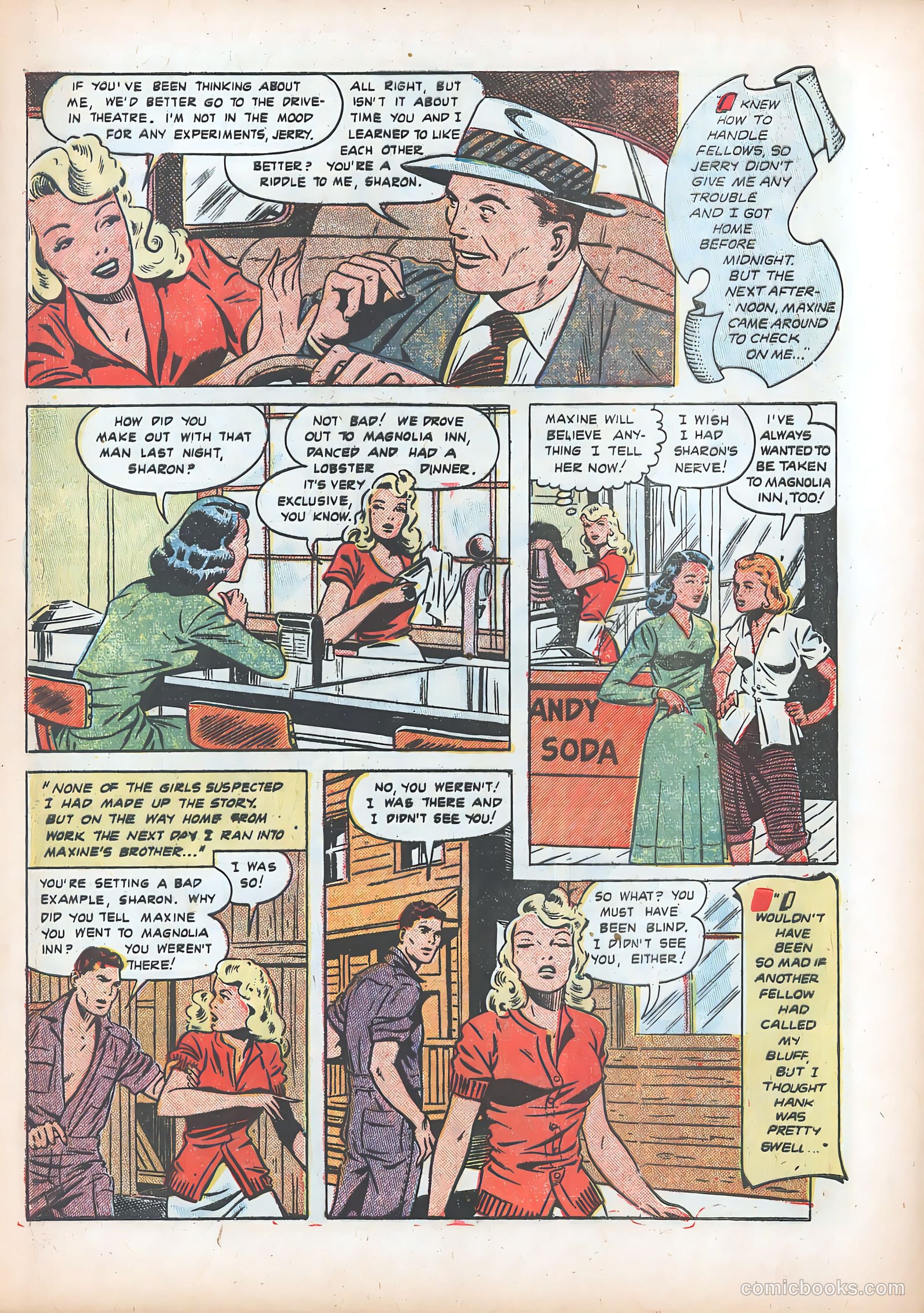 Pictorial Romances #13 (1952) — page 15 of 36