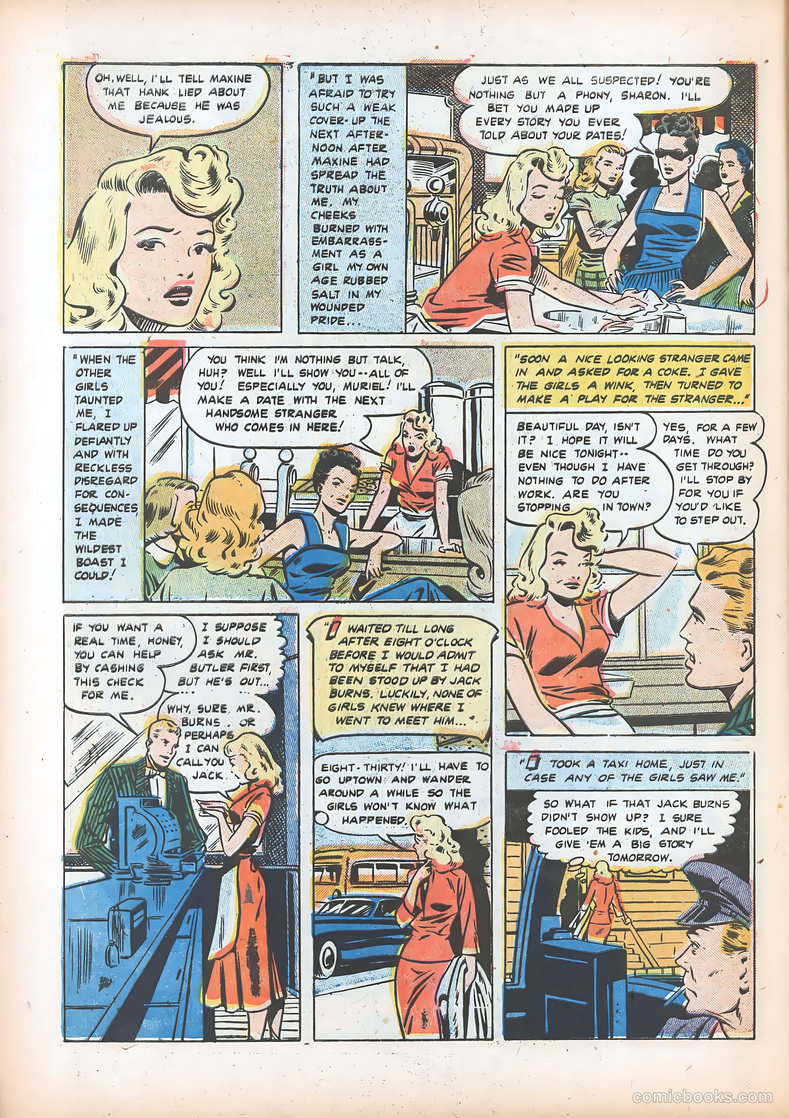 Pictorial Romances #13 (1952) — page 16 of 36