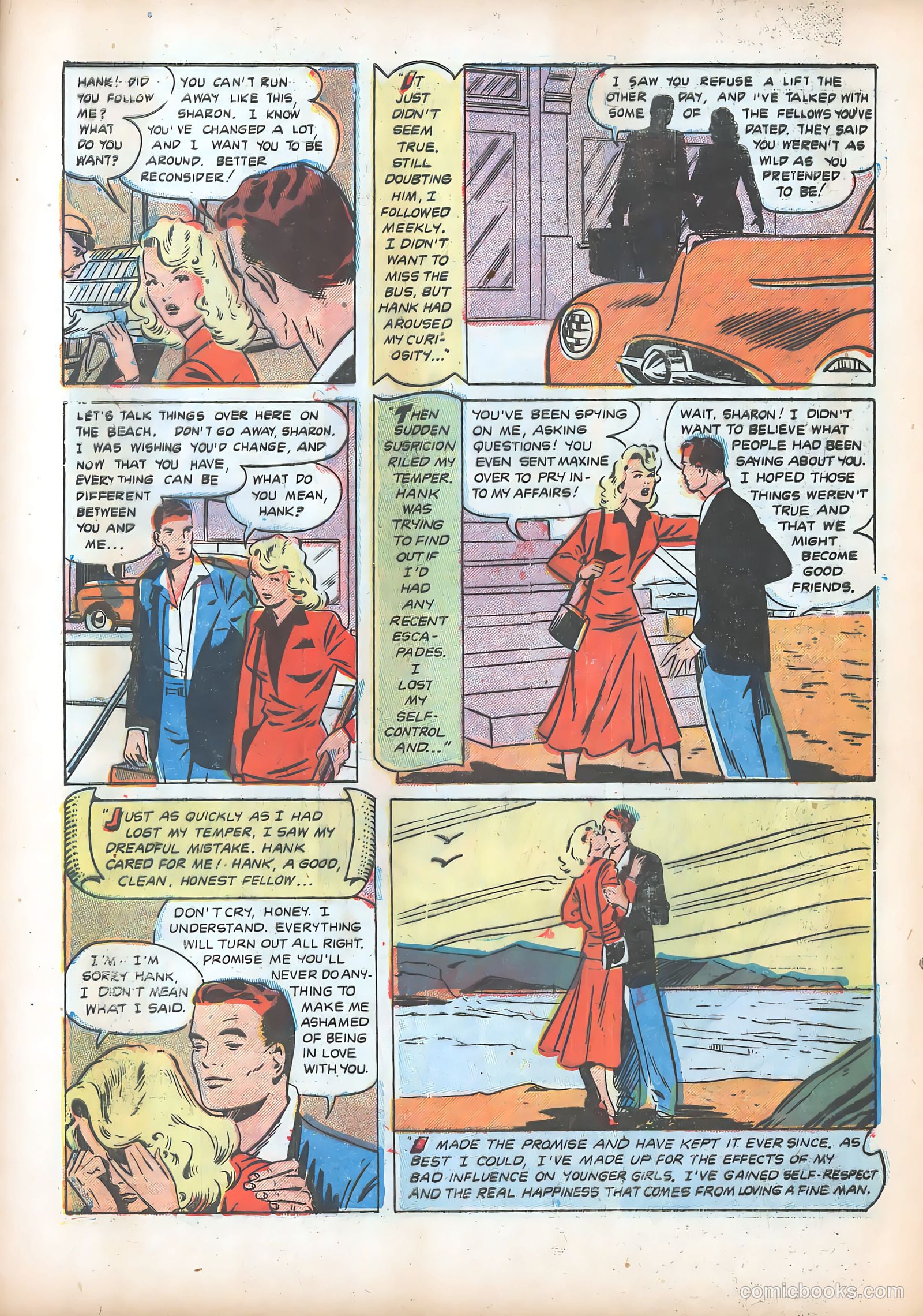 Pictorial Romances #13 (1952) — page 20 of 36