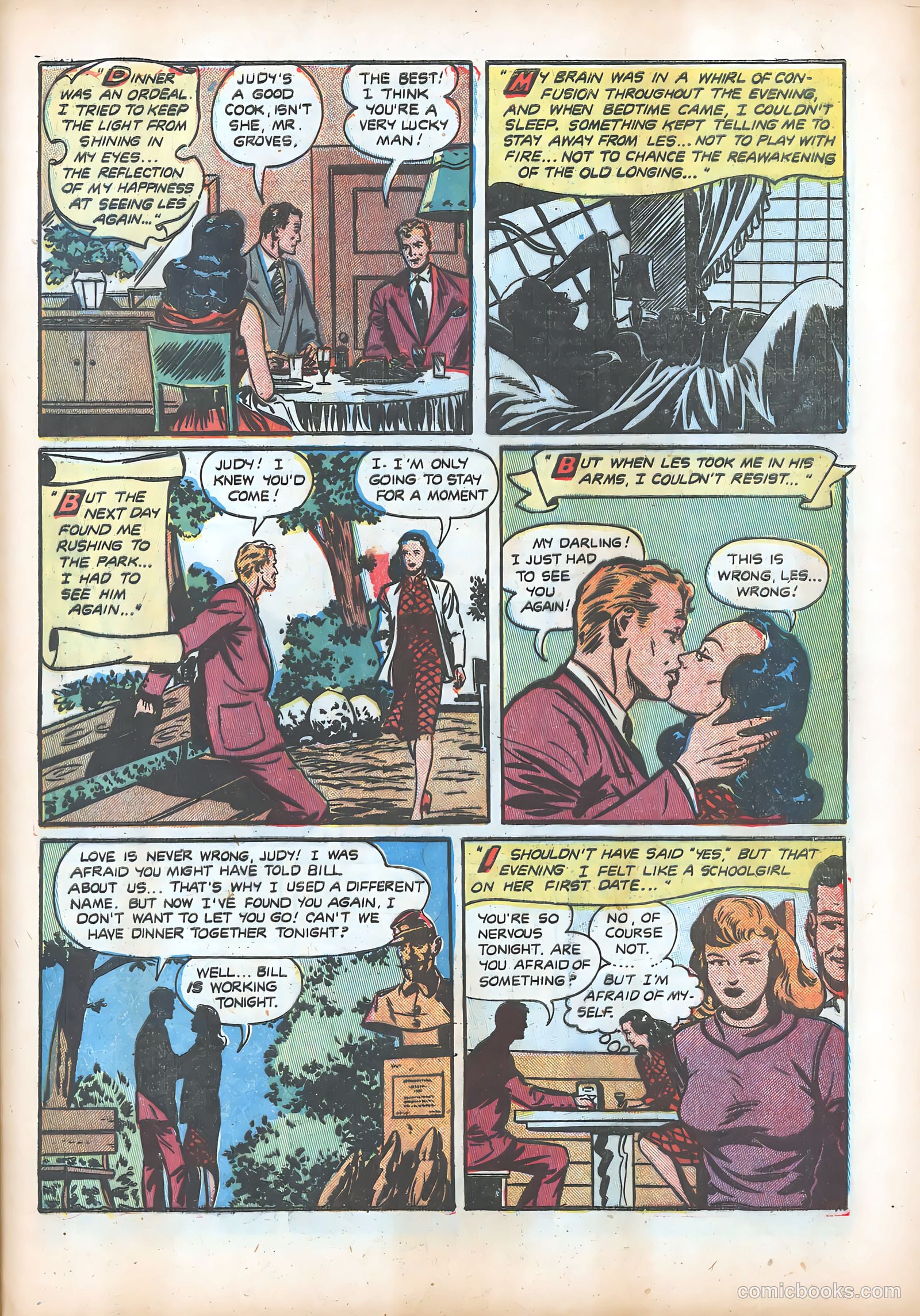 Pictorial Romances #13 (1952) — page 25 of 36