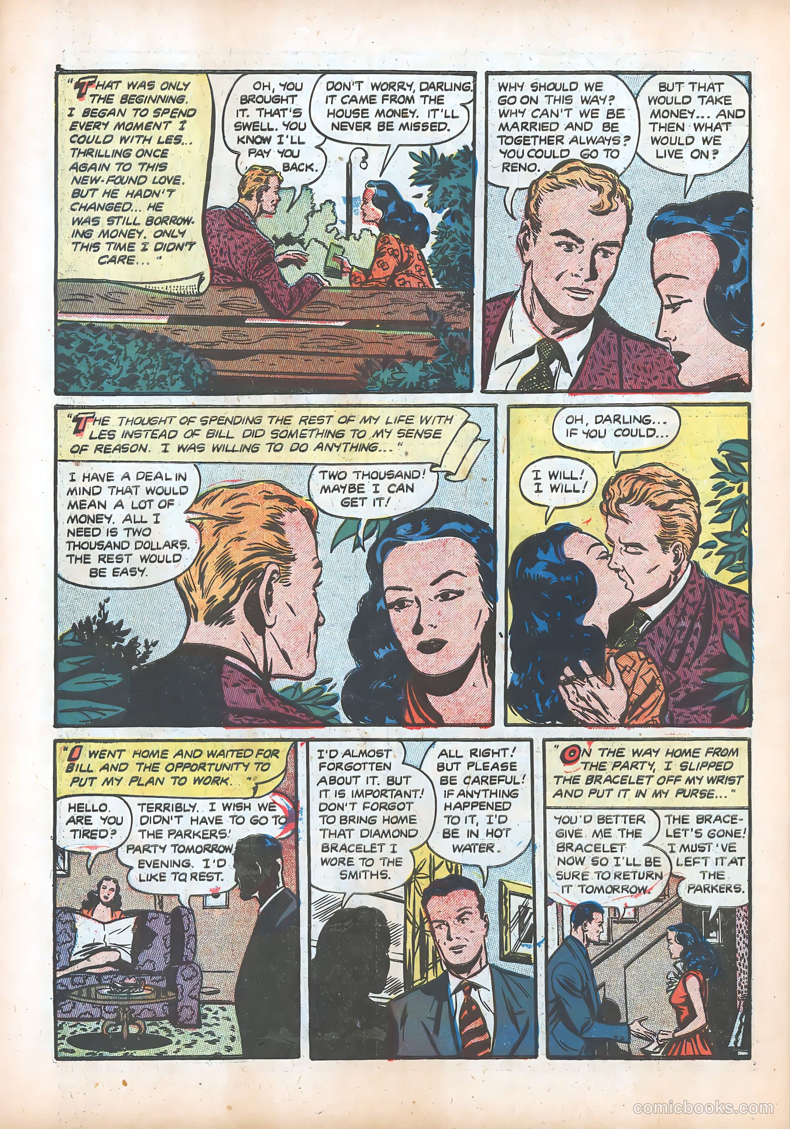 Pictorial Romances #13 (1952) — page 26 of 36