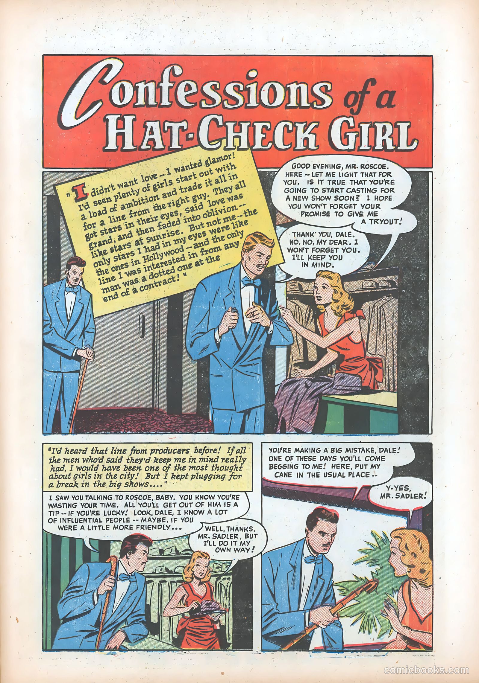 Pictorial Romances #13 (1952) — page 29 of 36
