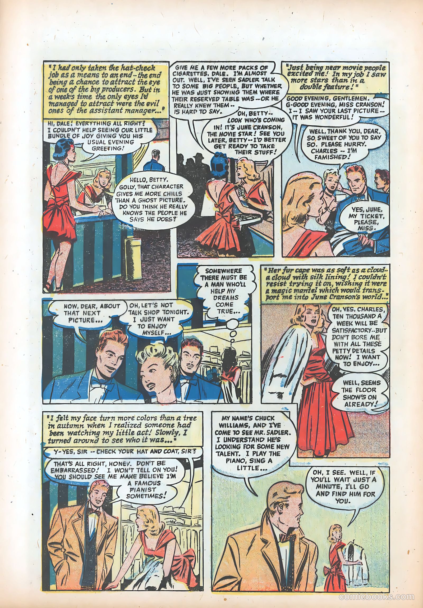Pictorial Romances #13 (1952) — page 30 of 36