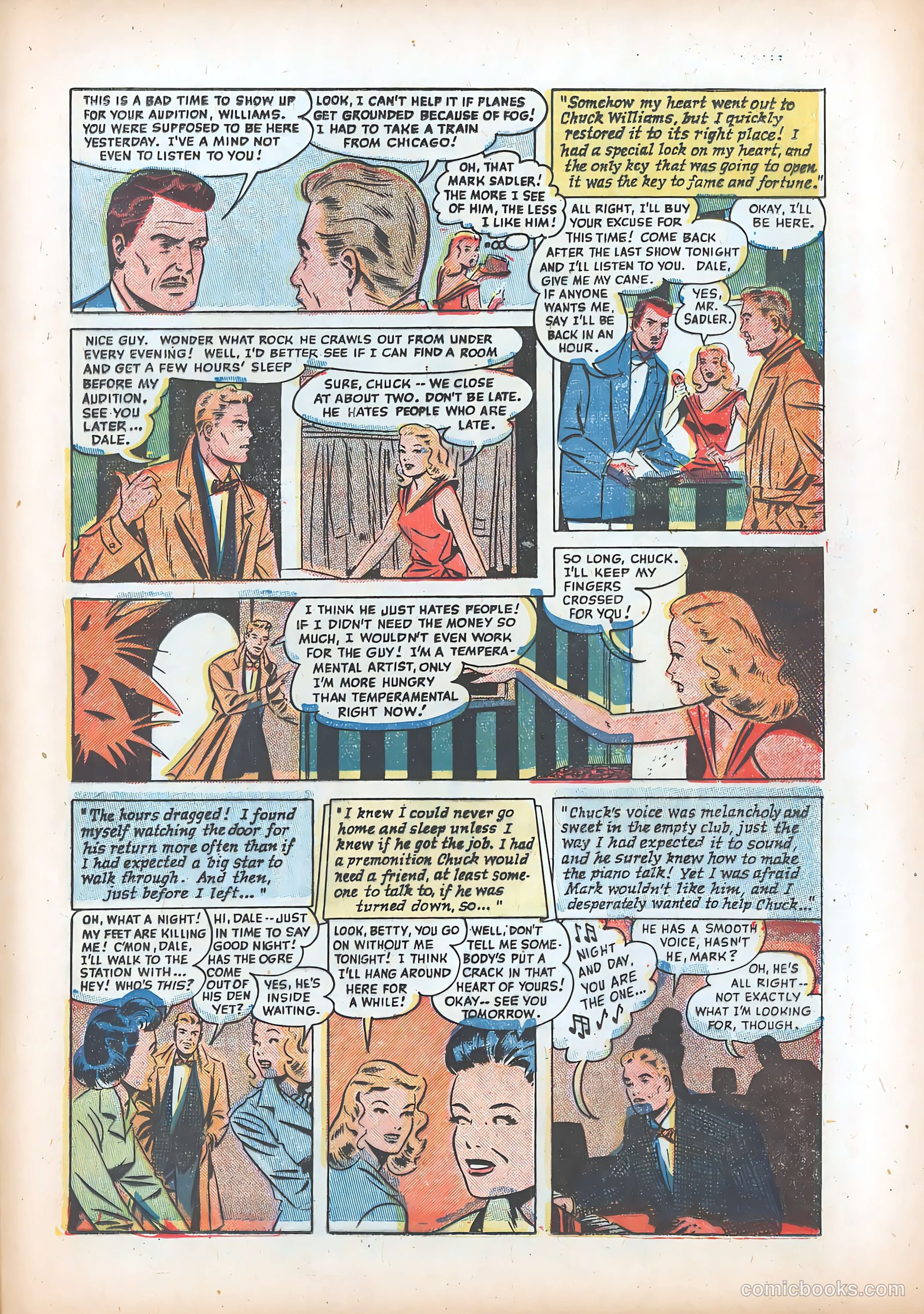 Pictorial Romances #13 (1952) — page 31 of 36