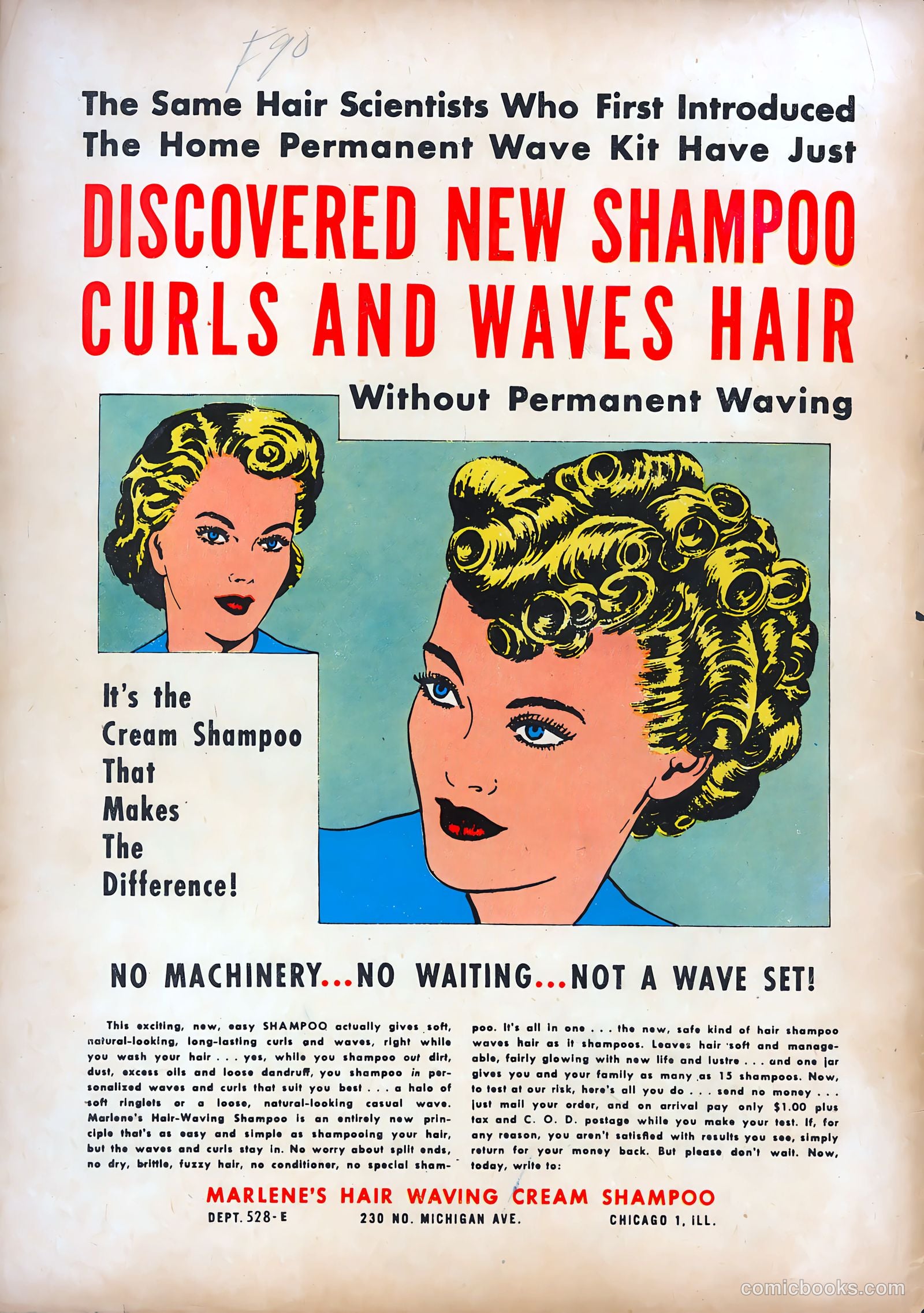 Pictorial Romances #13 (1952) — page 36 of 36