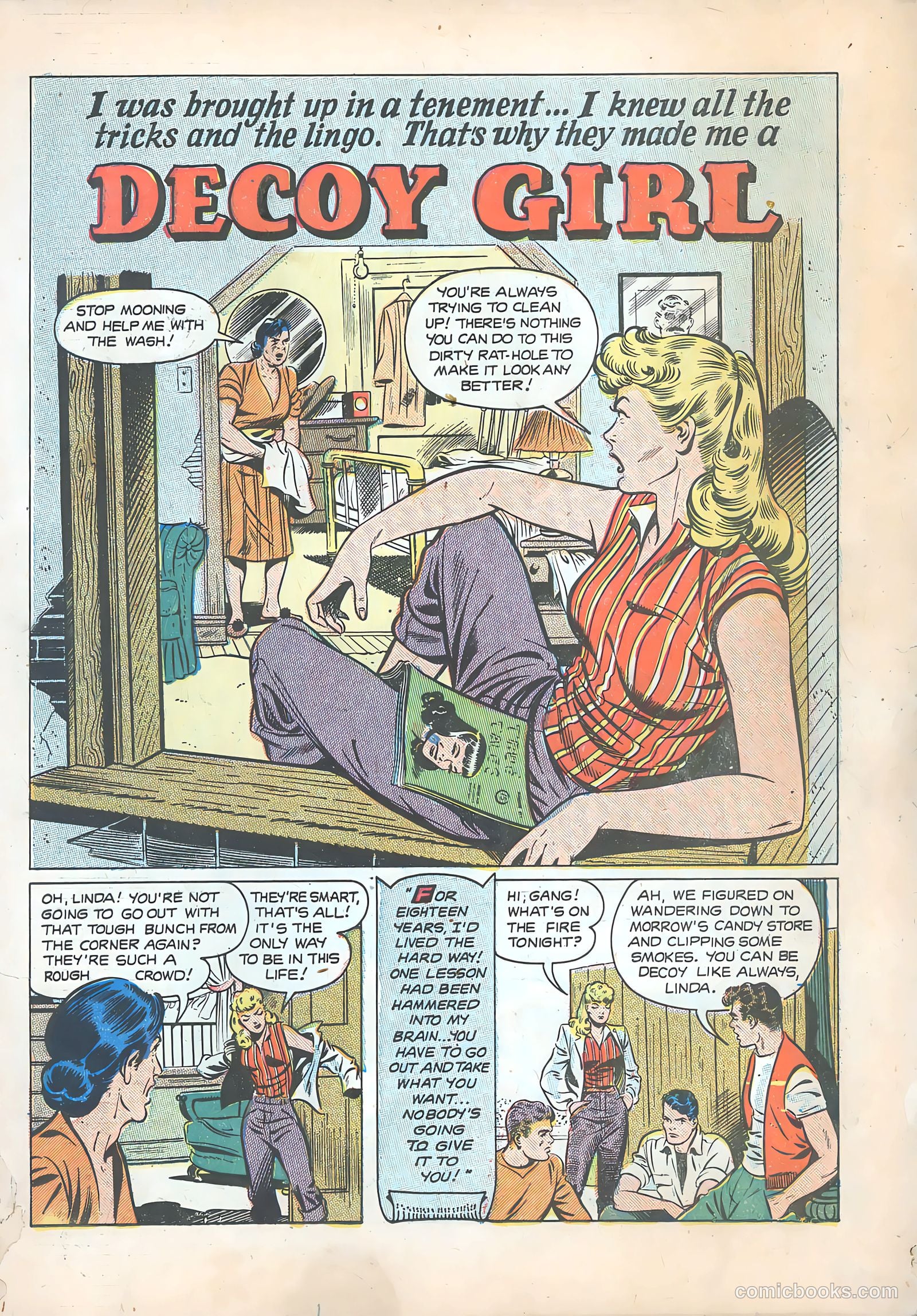 Pictorial Romances #14 (1952) — page 3 of 36