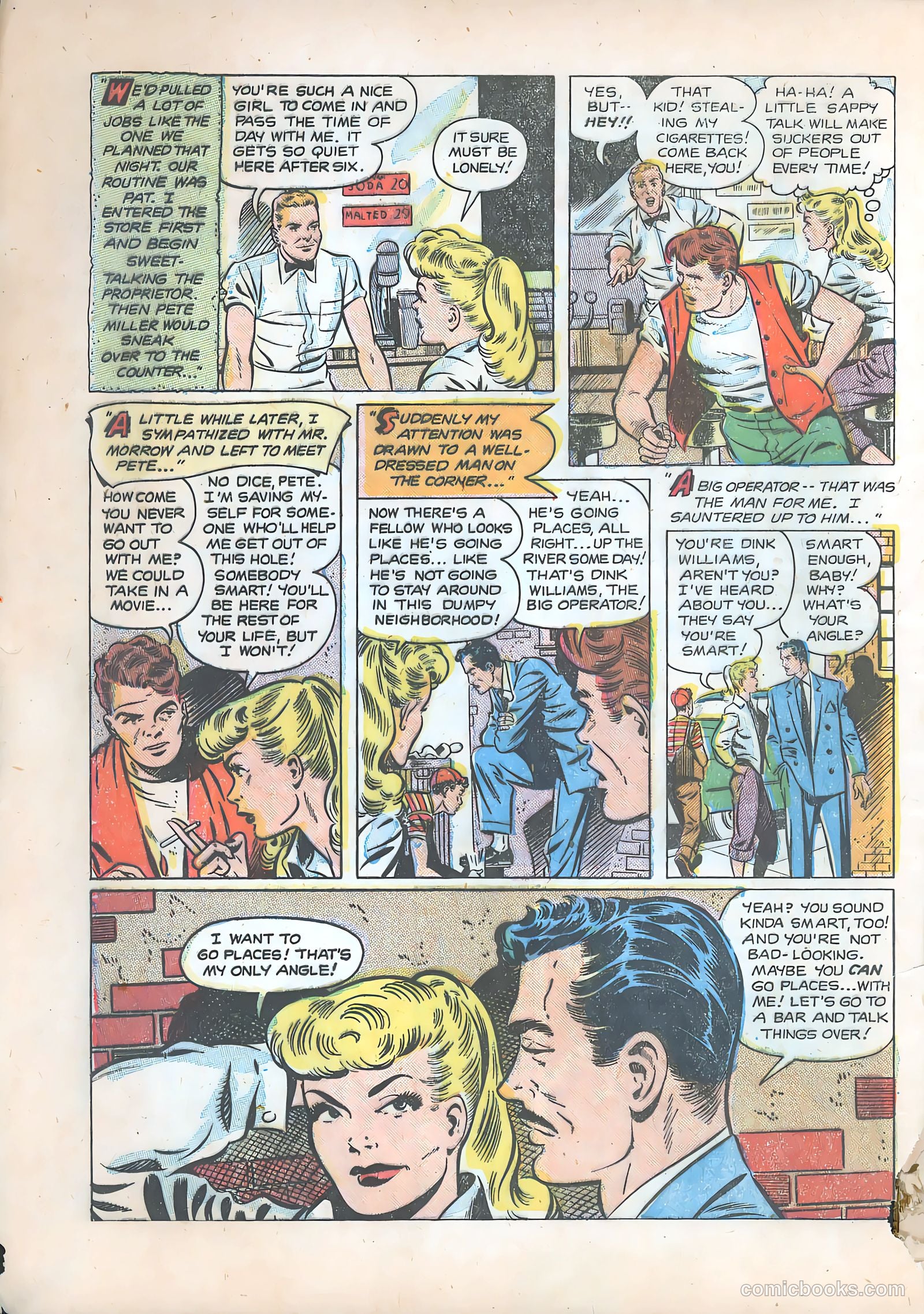 Pictorial Romances #14 (1952) — page 4 of 36