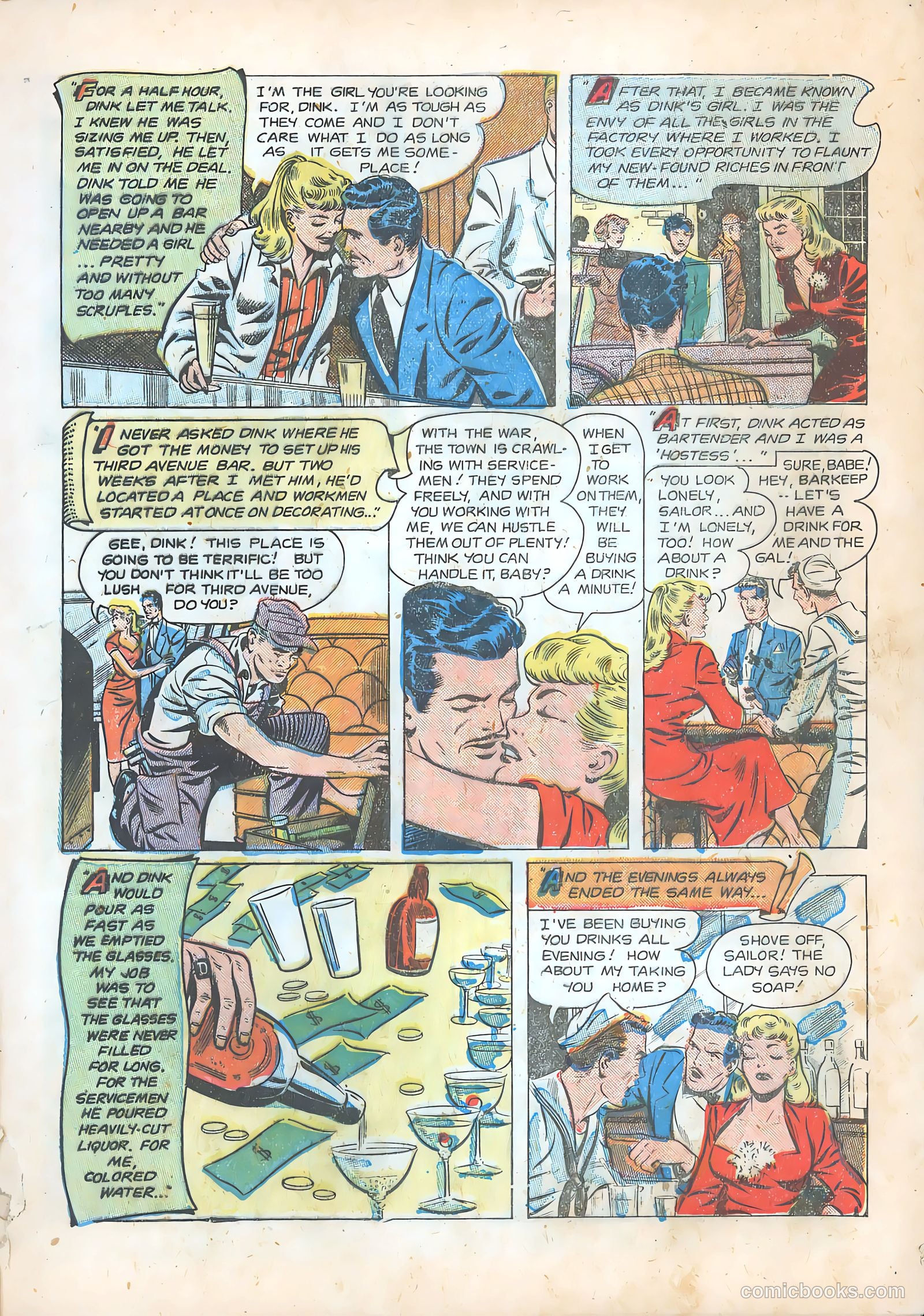 Pictorial Romances #14 (1952) — page 5 of 36