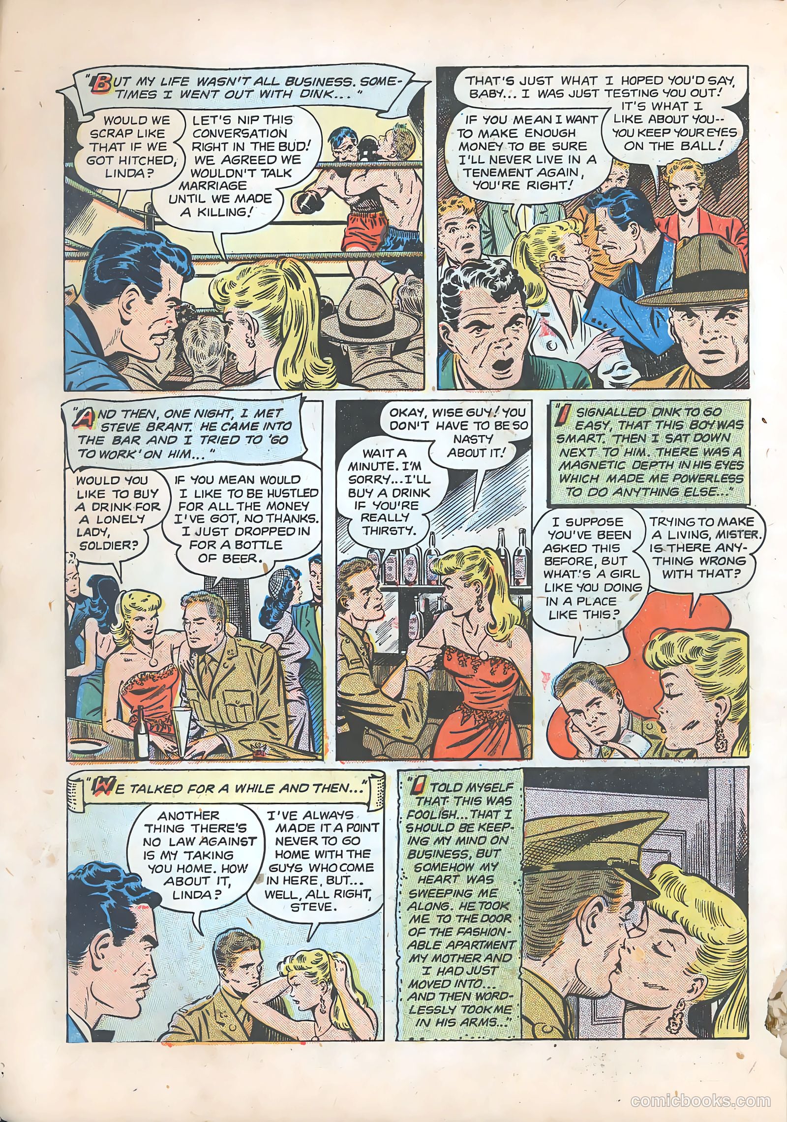 Pictorial Romances #14 (1952) — page 6 of 36