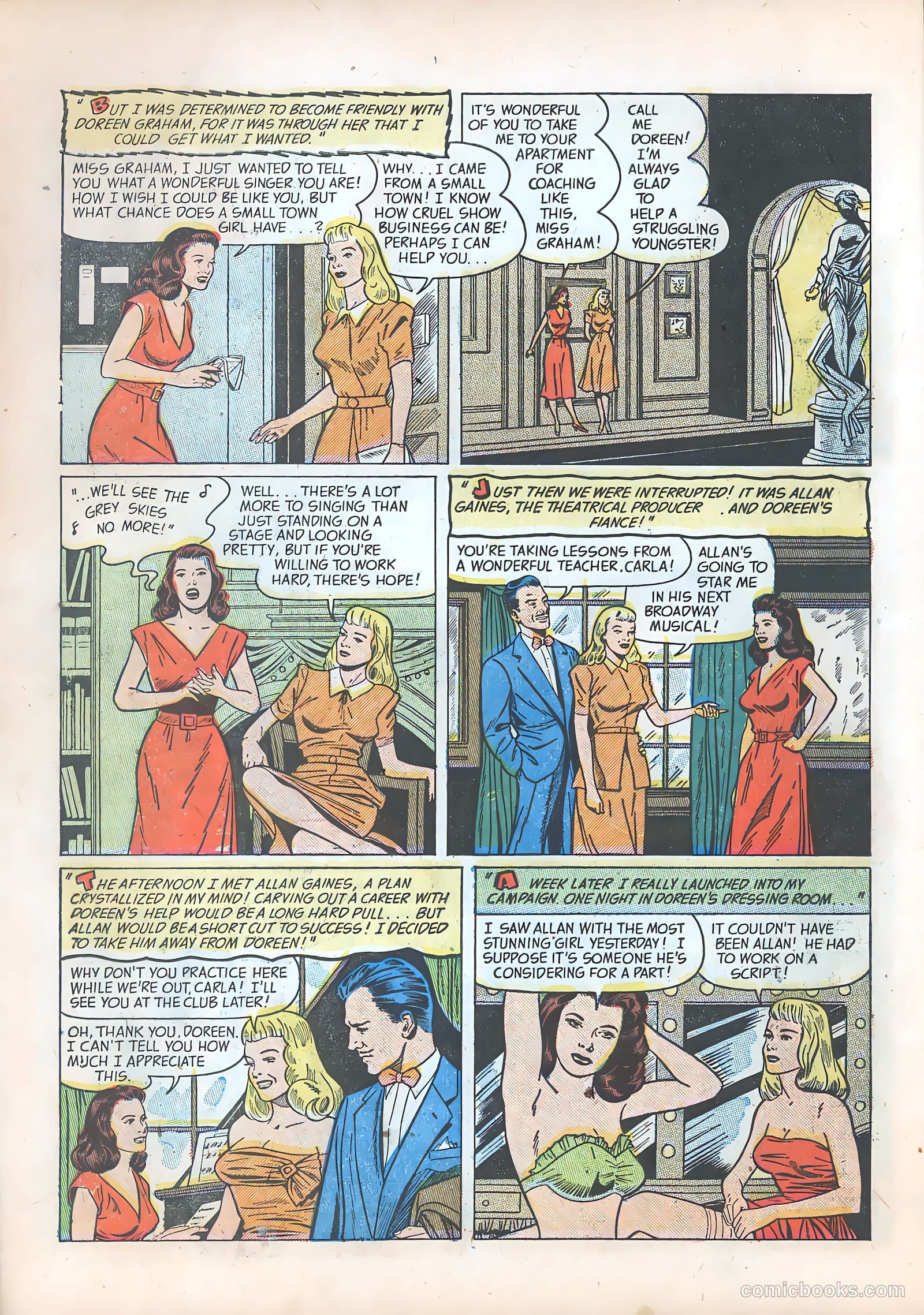 Pictorial Romances #14 (1952) — page 14 of 36