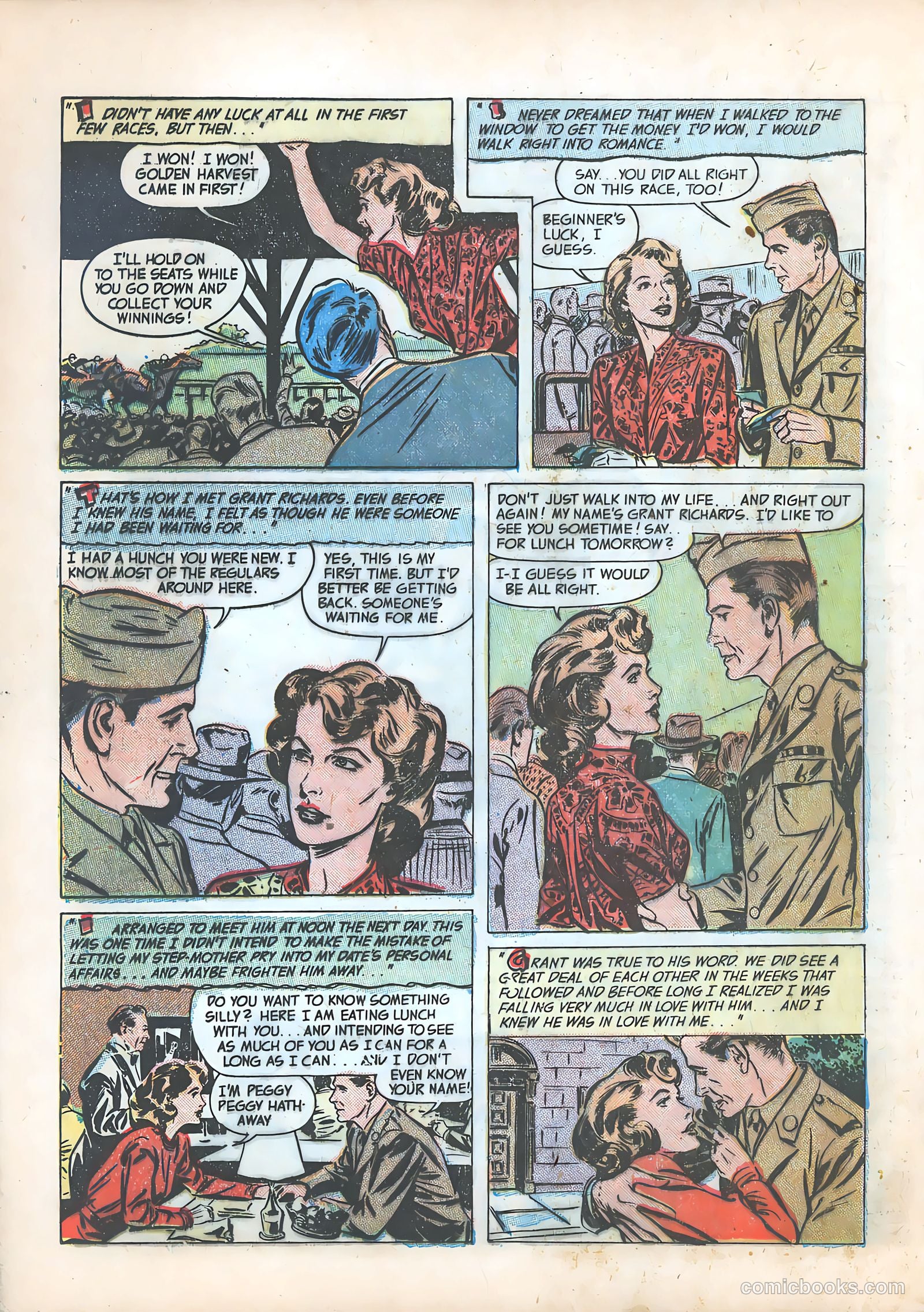Pictorial Romances #14 (1952) — page 20 of 36
