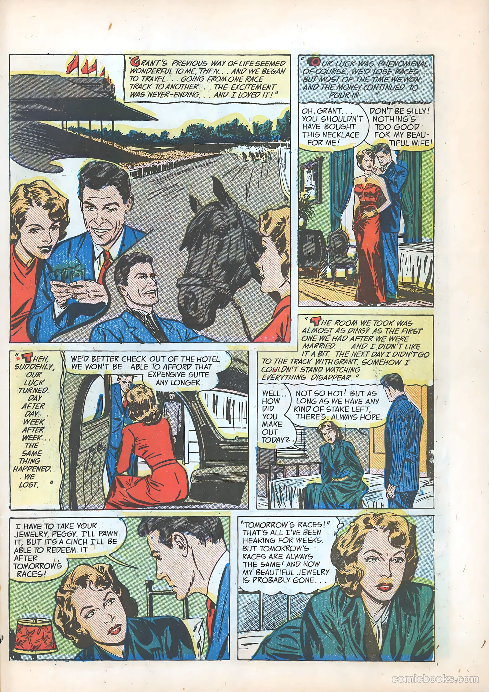 Pictorial Romances #14 (1952) — page 23 of 36