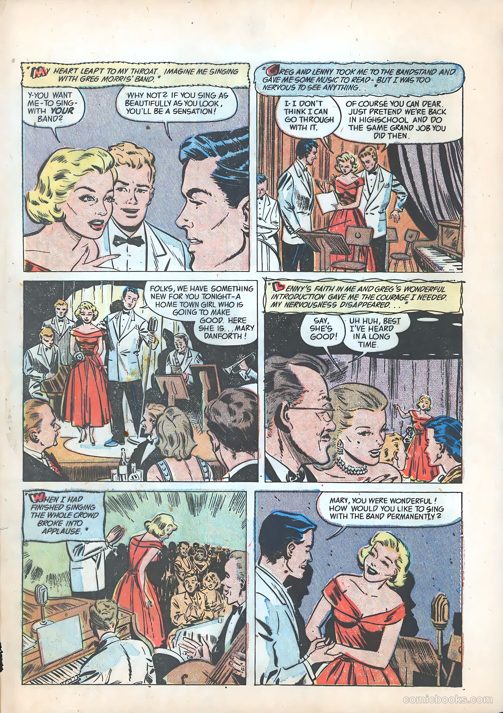 Pictorial Romances #14 (1952) — page 29 of 36