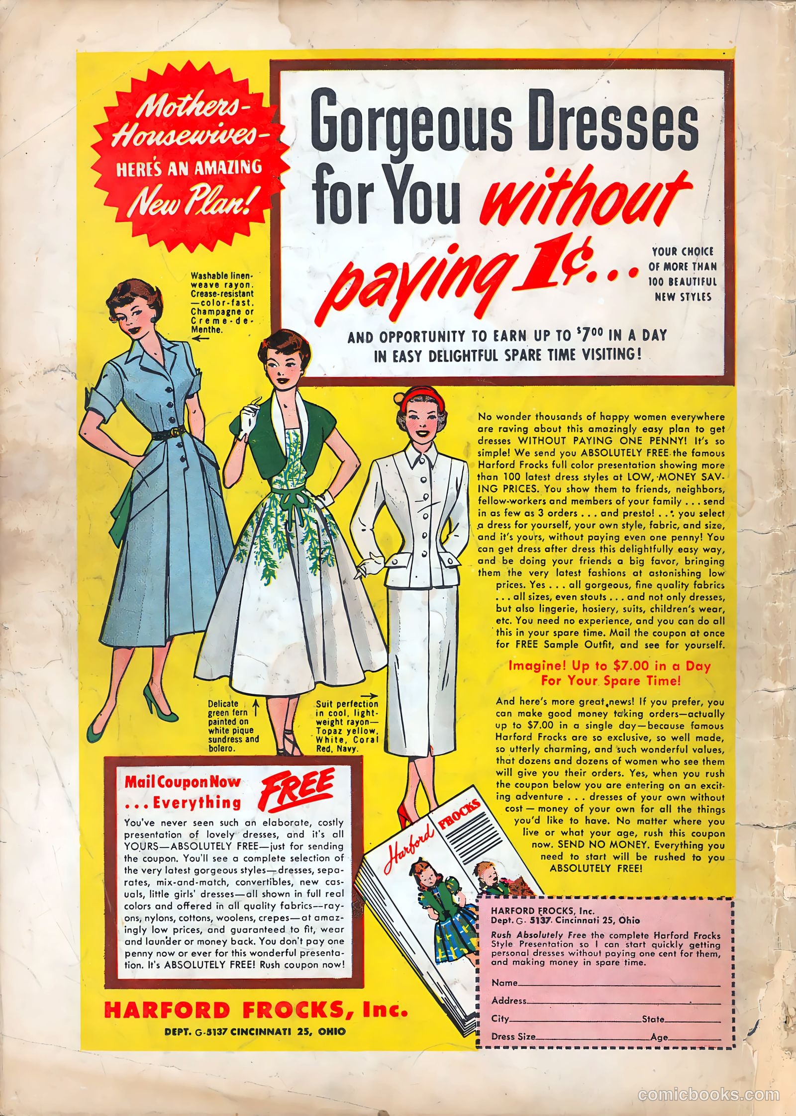 Pictorial Romances #14 (1952) — page 36 of 36