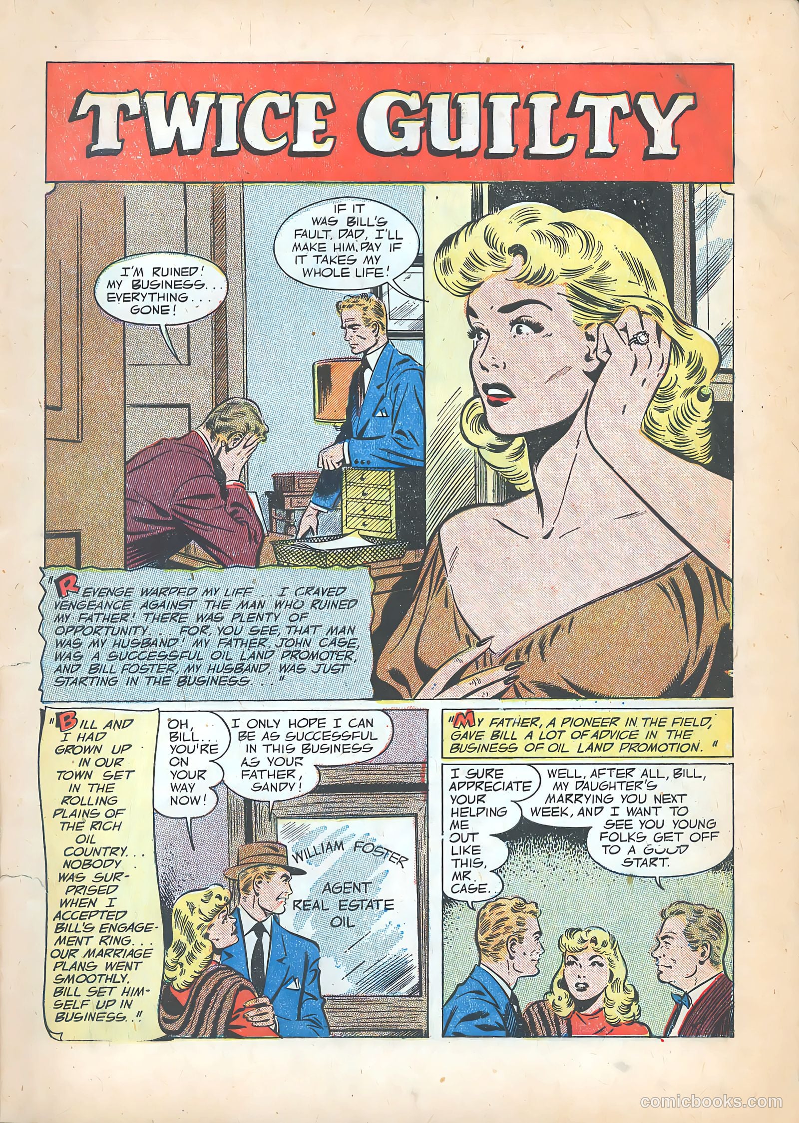 Pictorial Romances #15 (1952) — page 3 of 36