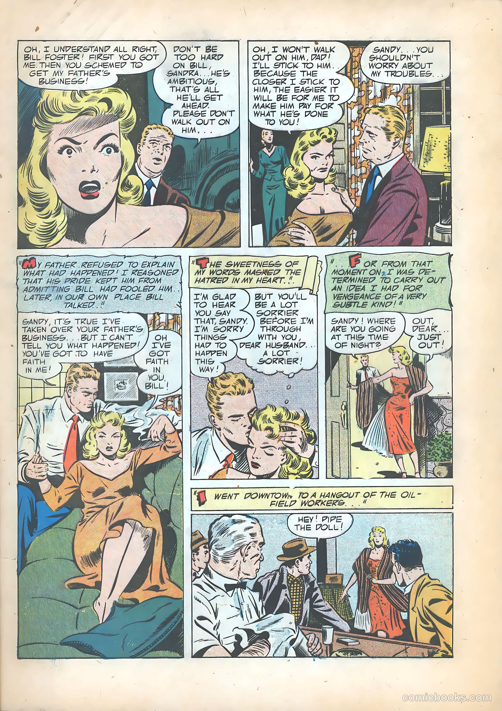 Pictorial Romances #15 (1952) — page 5 of 36