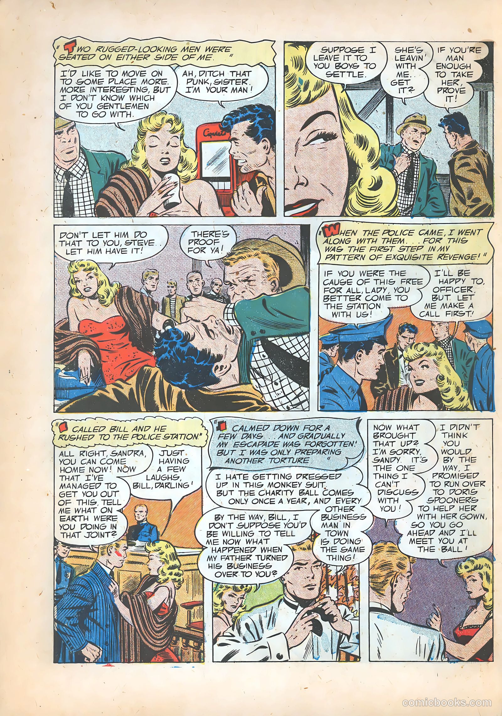 Pictorial Romances #15 (1952) — page 6 of 36