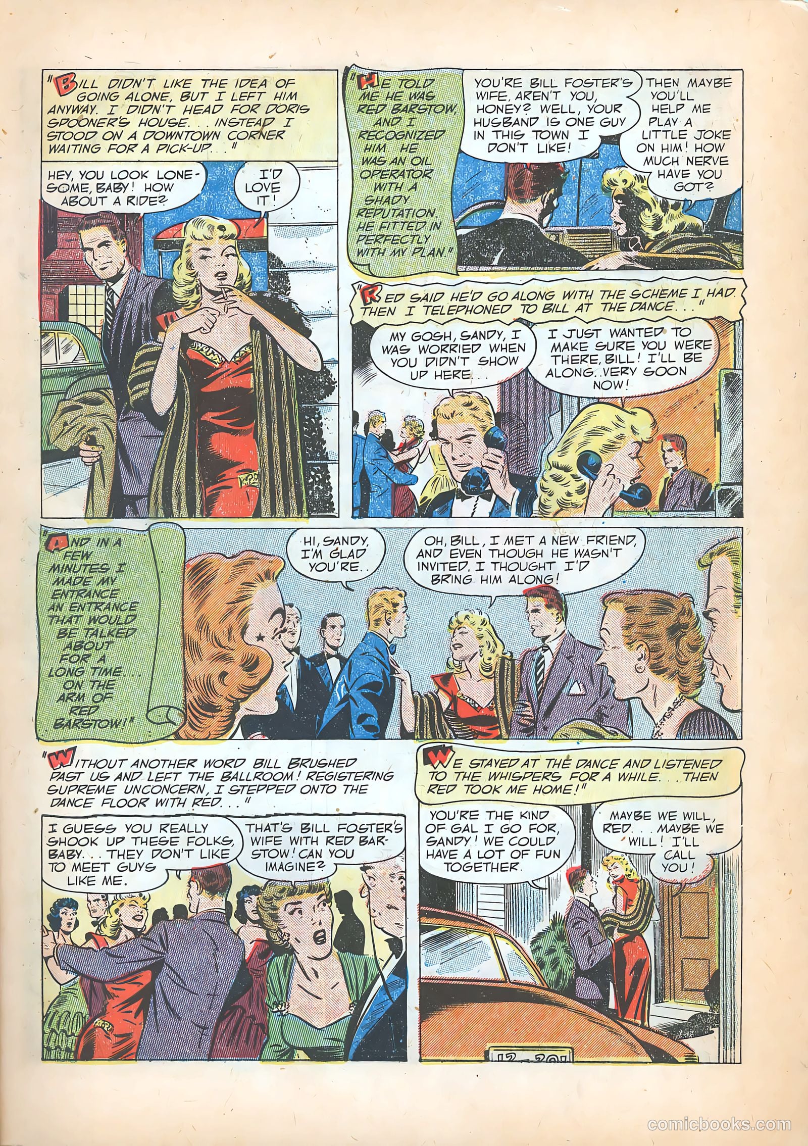 Pictorial Romances #15 (1952) — page 7 of 36