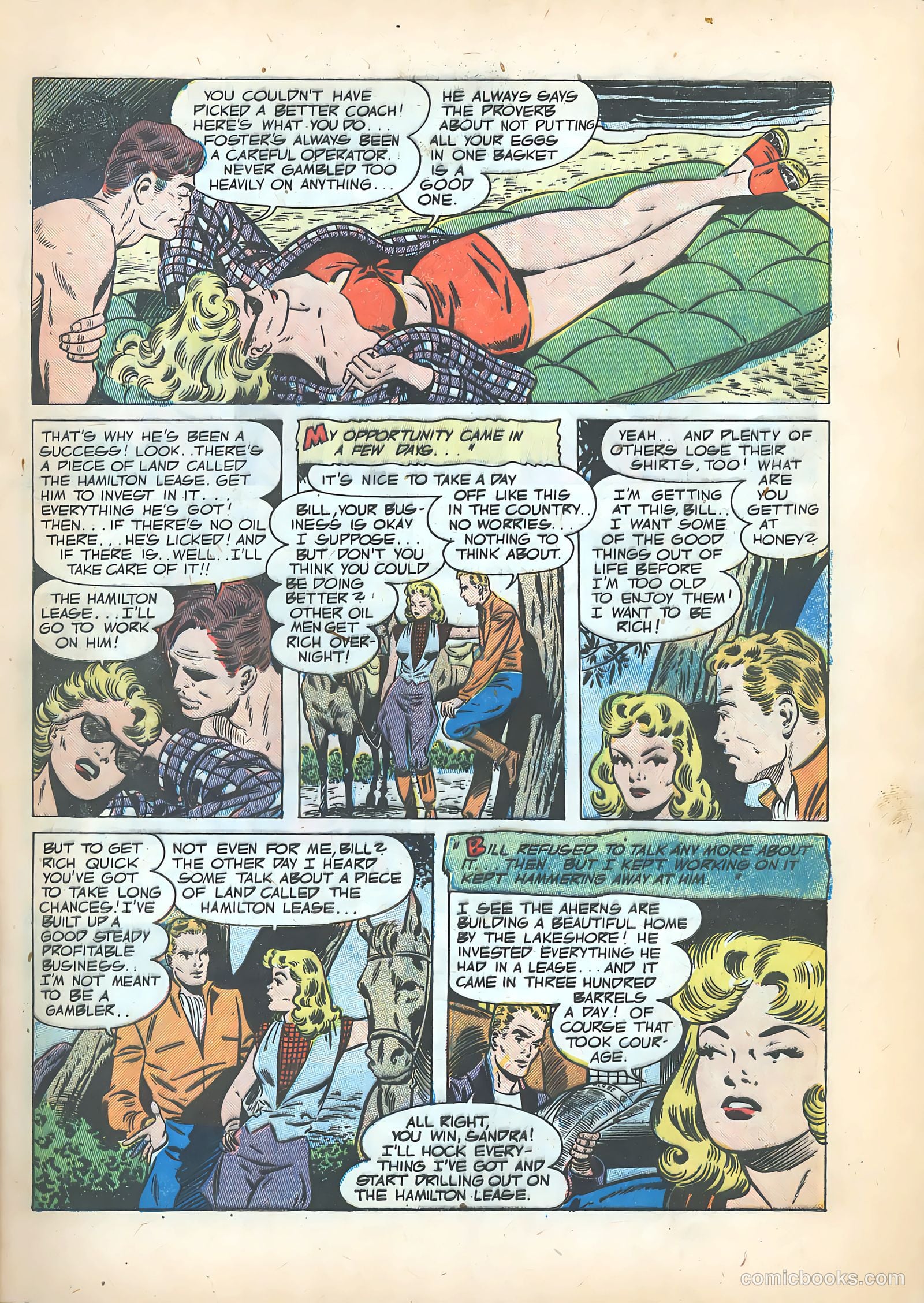 Pictorial Romances #15 (1952) — page 9 of 36