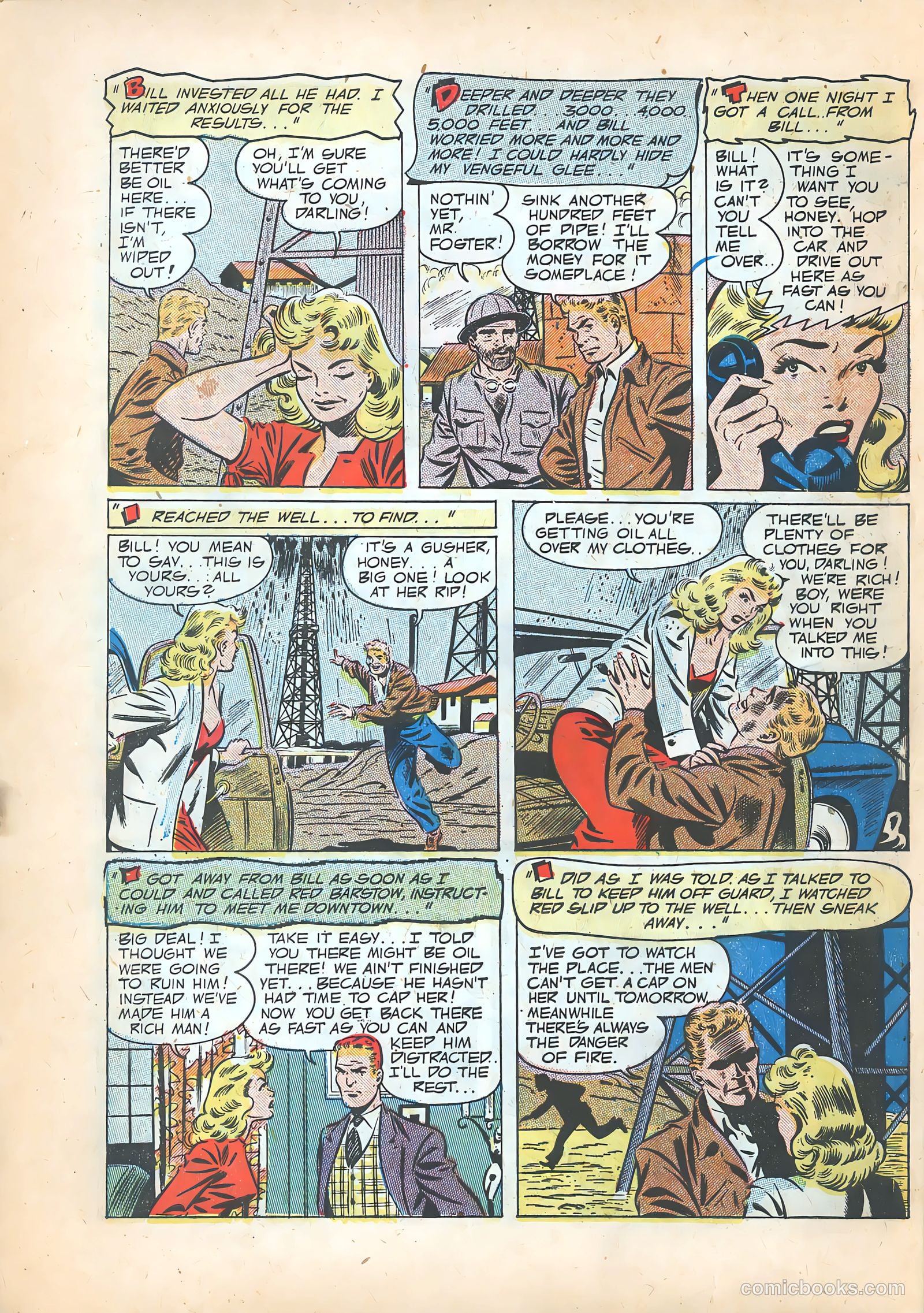 Pictorial Romances #15 (1952) — page 10 of 36