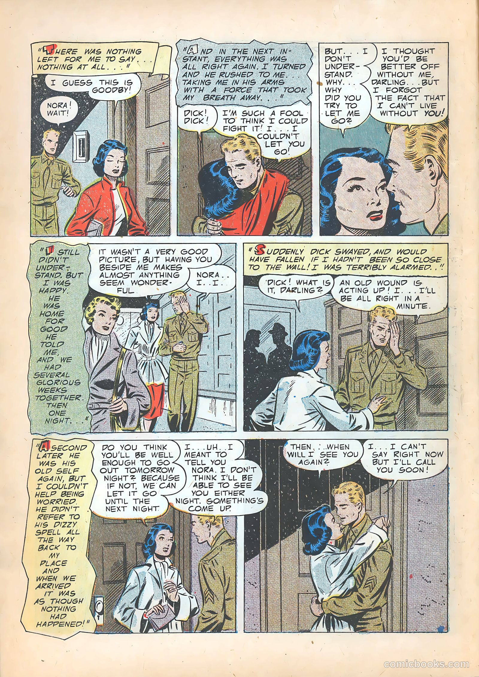 Pictorial Romances #15 (1952) — page 14 of 36
