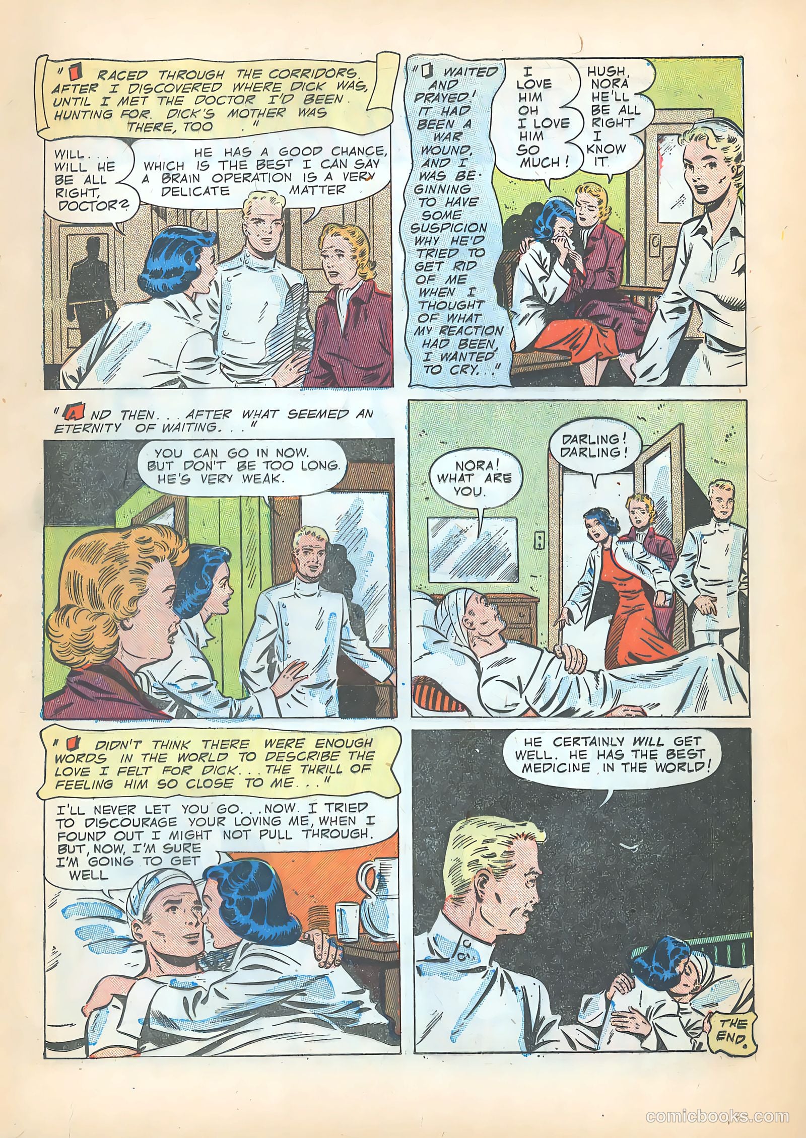 Pictorial Romances #15 (1952) — page 17 of 36