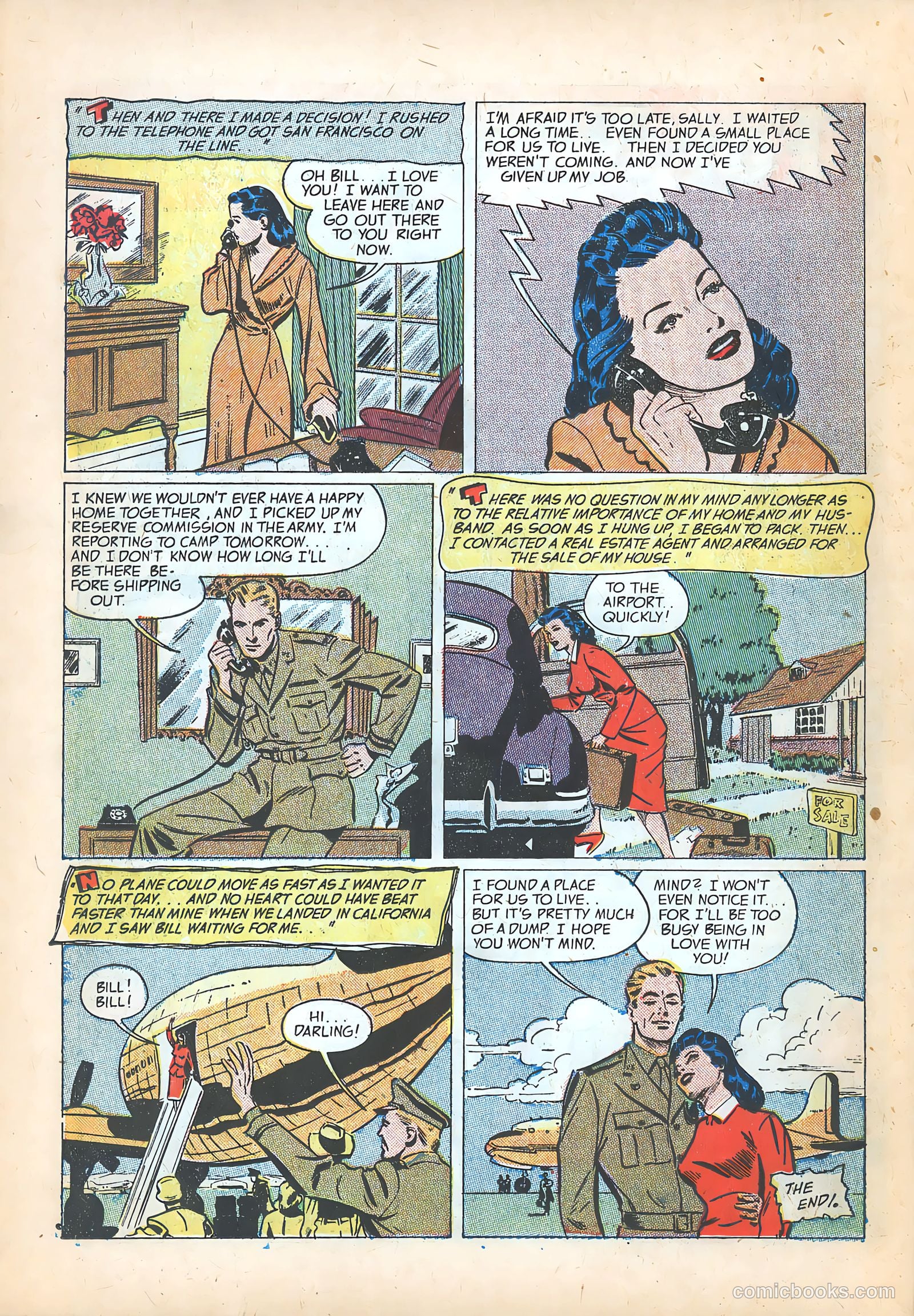 Pictorial Romances #15 (1952) — page 26 of 36