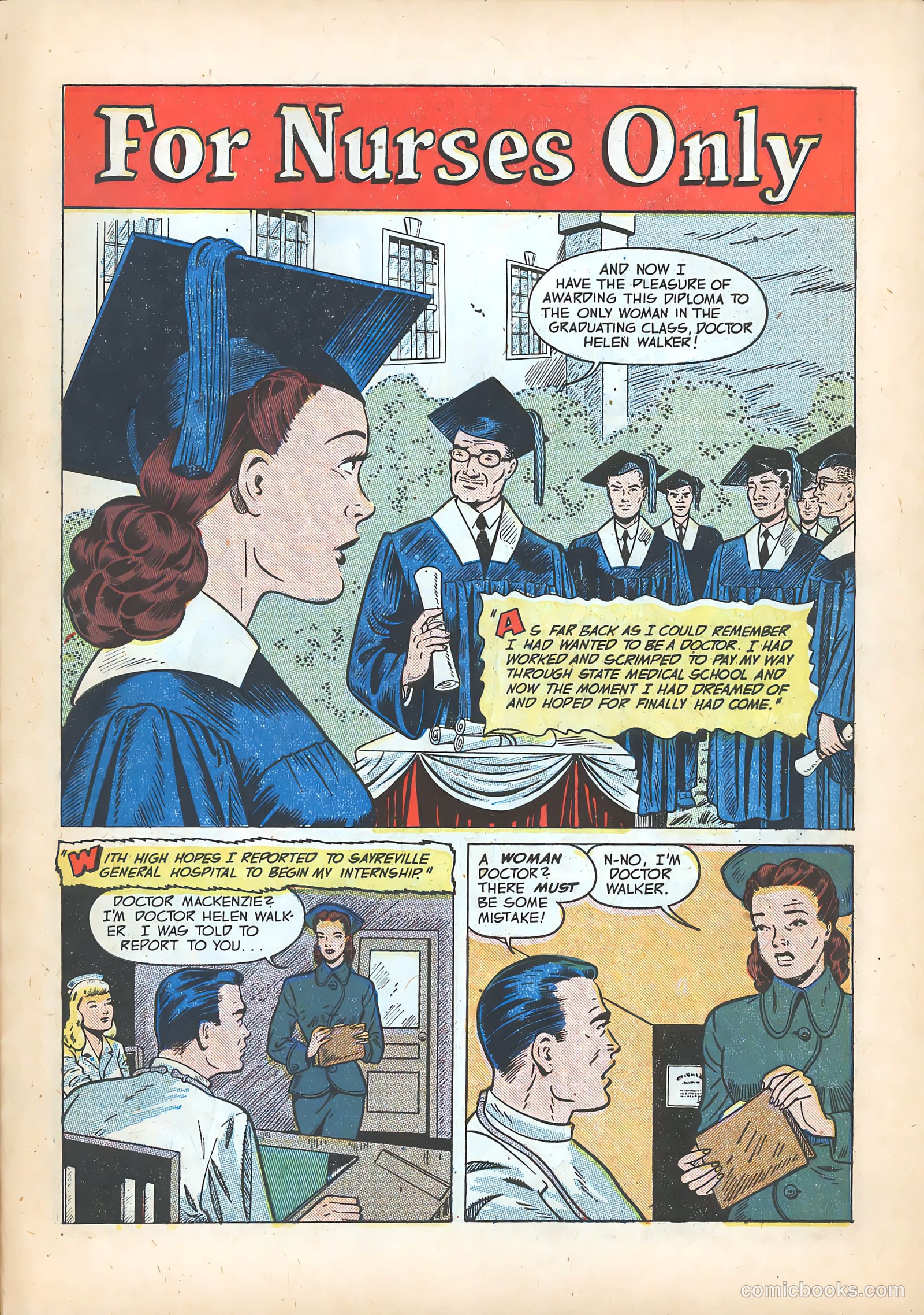 Pictorial Romances #15 (1952) — page 27 of 36