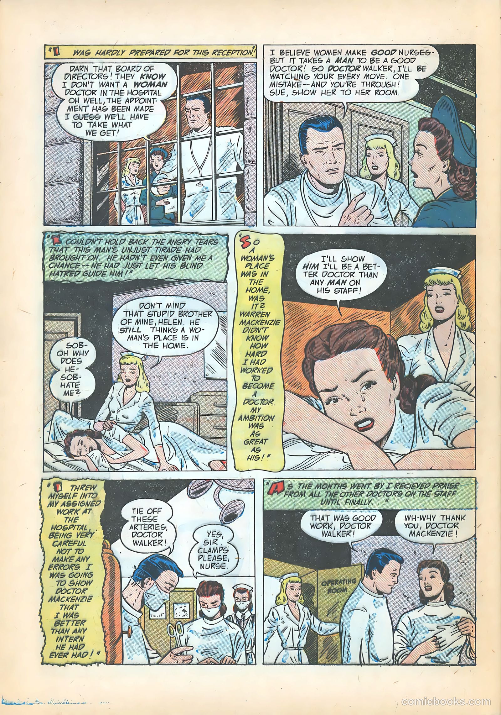 Pictorial Romances #15 (1952) — page 28 of 36
