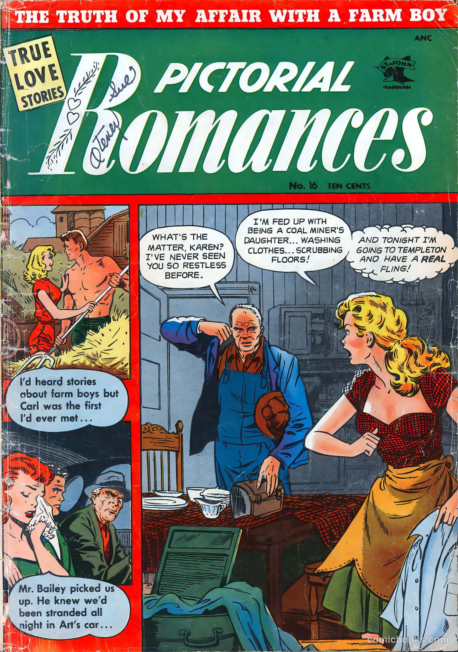 Pictorial Romances #16