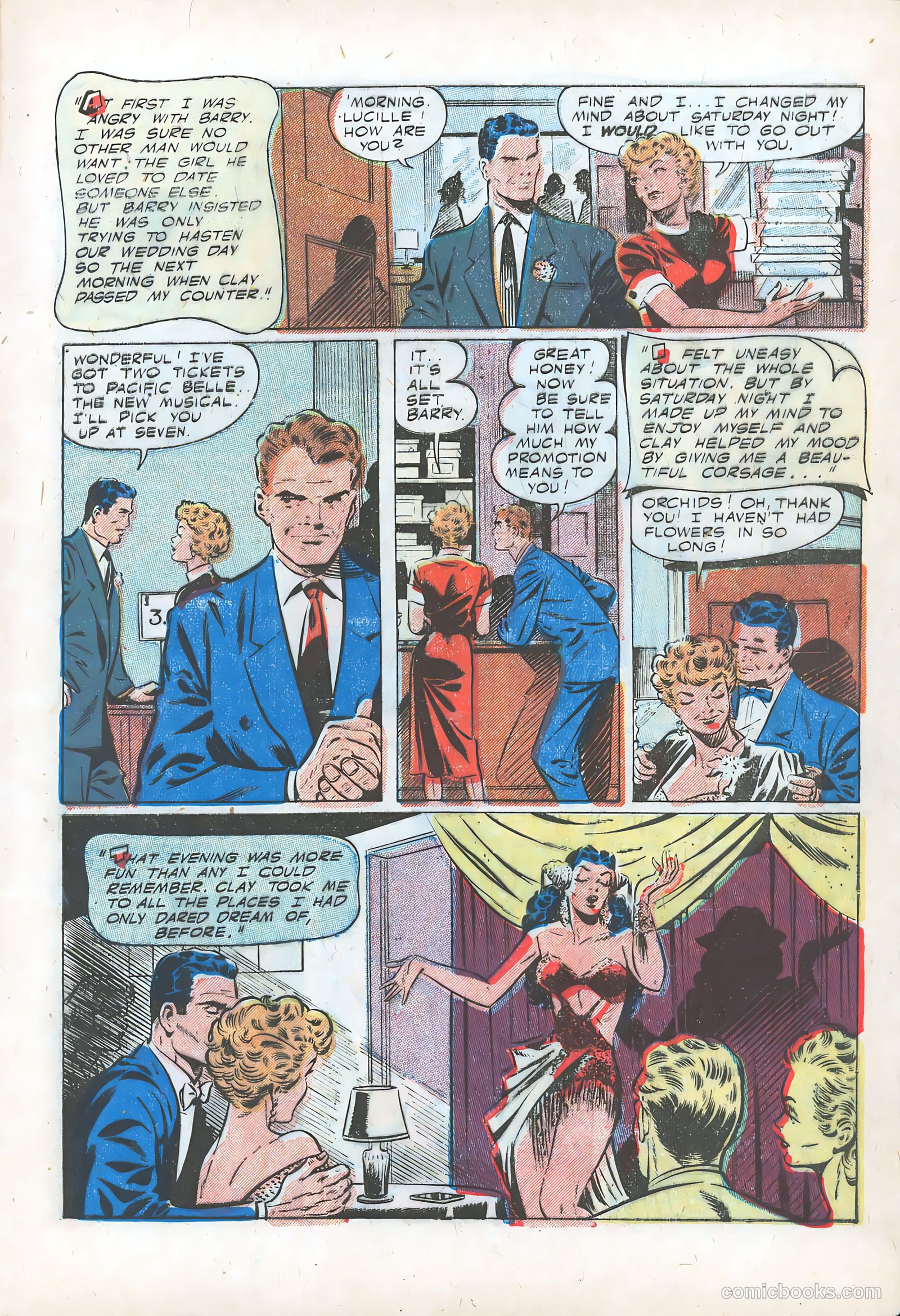 Pictorial Romances #16 (1952) — page 5 of 36