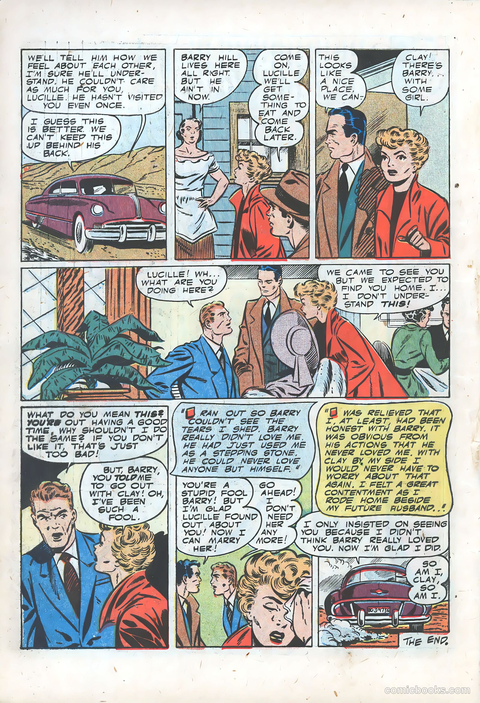 Pictorial Romances #16 (1952) — page 10 of 36