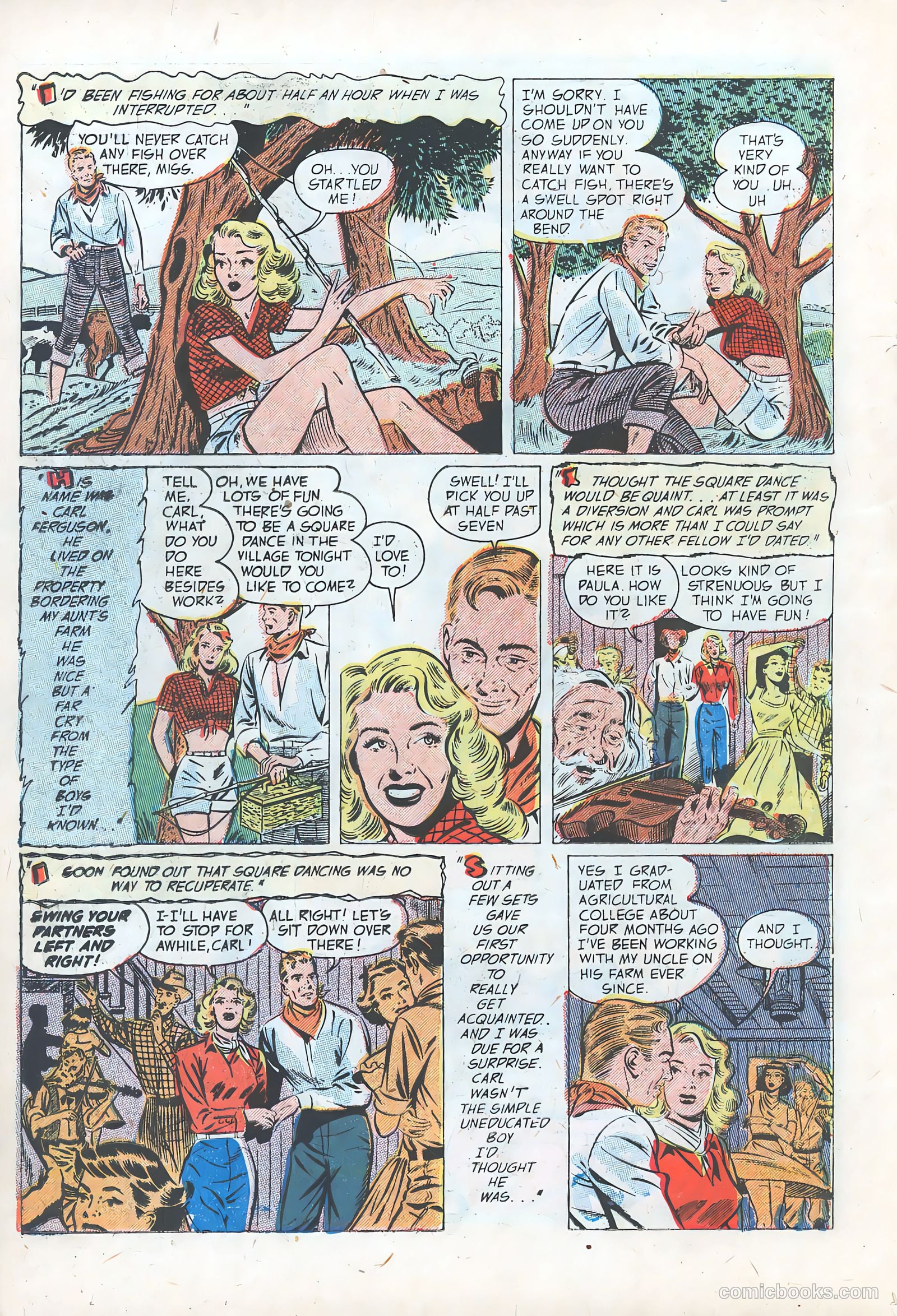 Pictorial Romances #16 (1952) — page 14 of 36